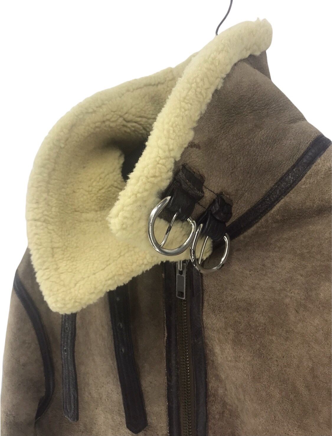 Vintage Vintage B-3 Sheepskins Jacket by Orchard Motorcycle Size US L / EU 52-54 / 3 - 12 Thumbnail