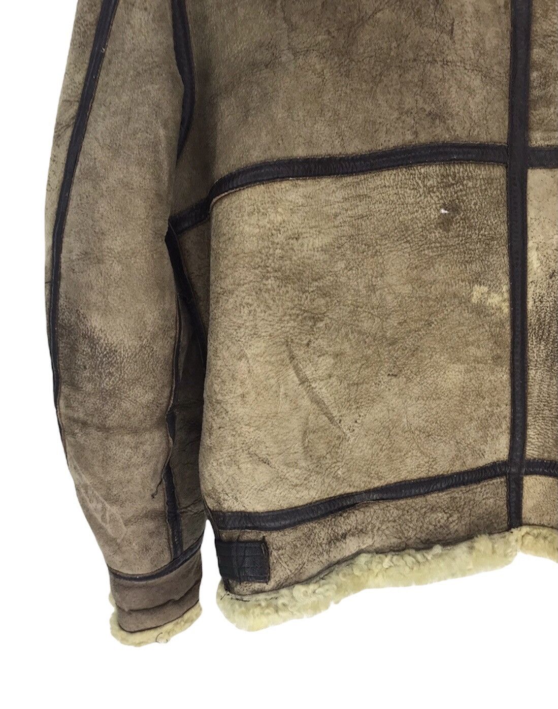 Vintage Vintage B-3 Sheepskins Jacket by Orchard Motorcycle Size US L / EU 52-54 / 3 - 10 Thumbnail