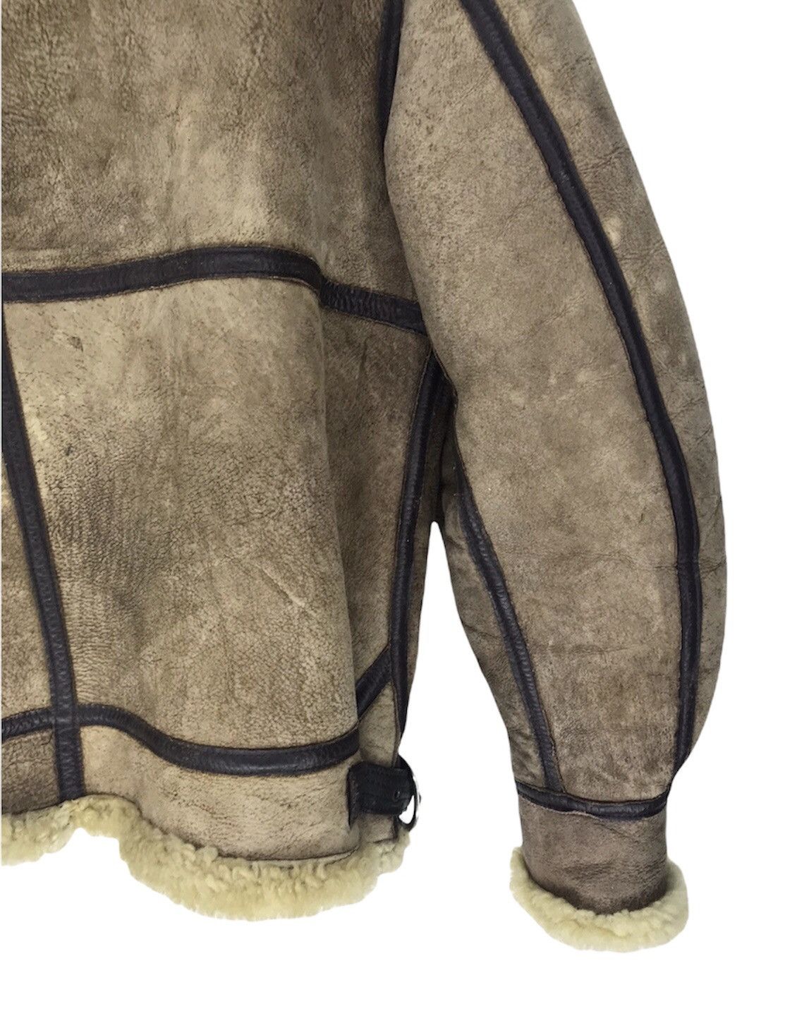 Vintage Vintage B-3 Sheepskins Jacket by Orchard Motorcycle Size US L / EU 52-54 / 3 - 11 Thumbnail