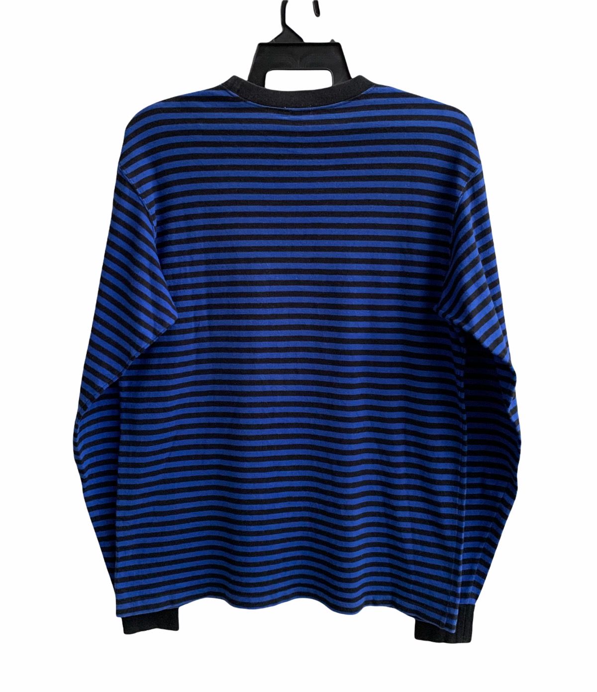Goodenough Vinateg Good Enough Blue Striped Long Sleeve T-shirts Size US L / EU 52-54 / 3 - 4 Thumbnail