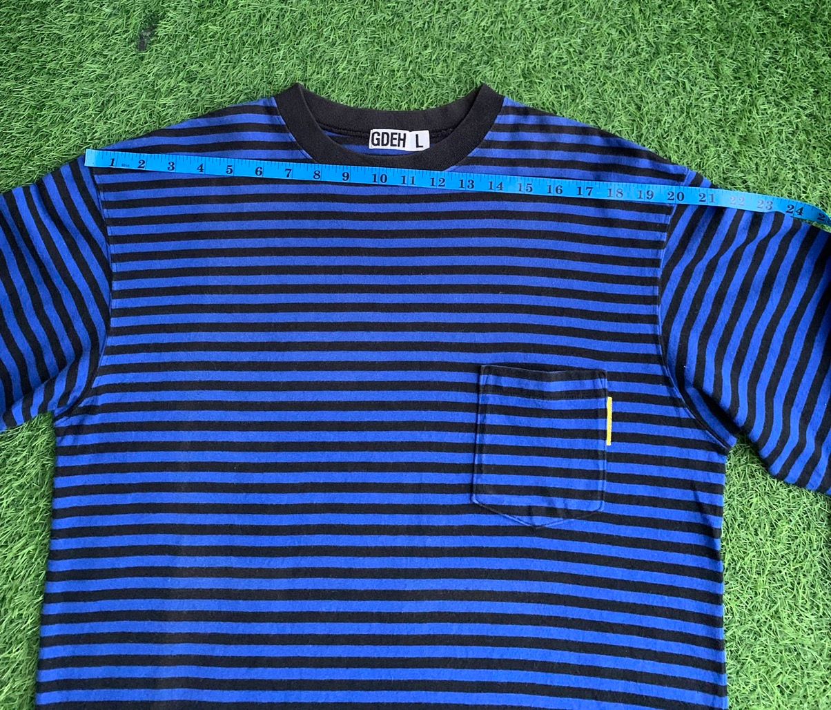Goodenough Vinateg Good Enough Blue Striped Long Sleeve T-shirts Size US L / EU 52-54 / 3 - 16 Thumbnail