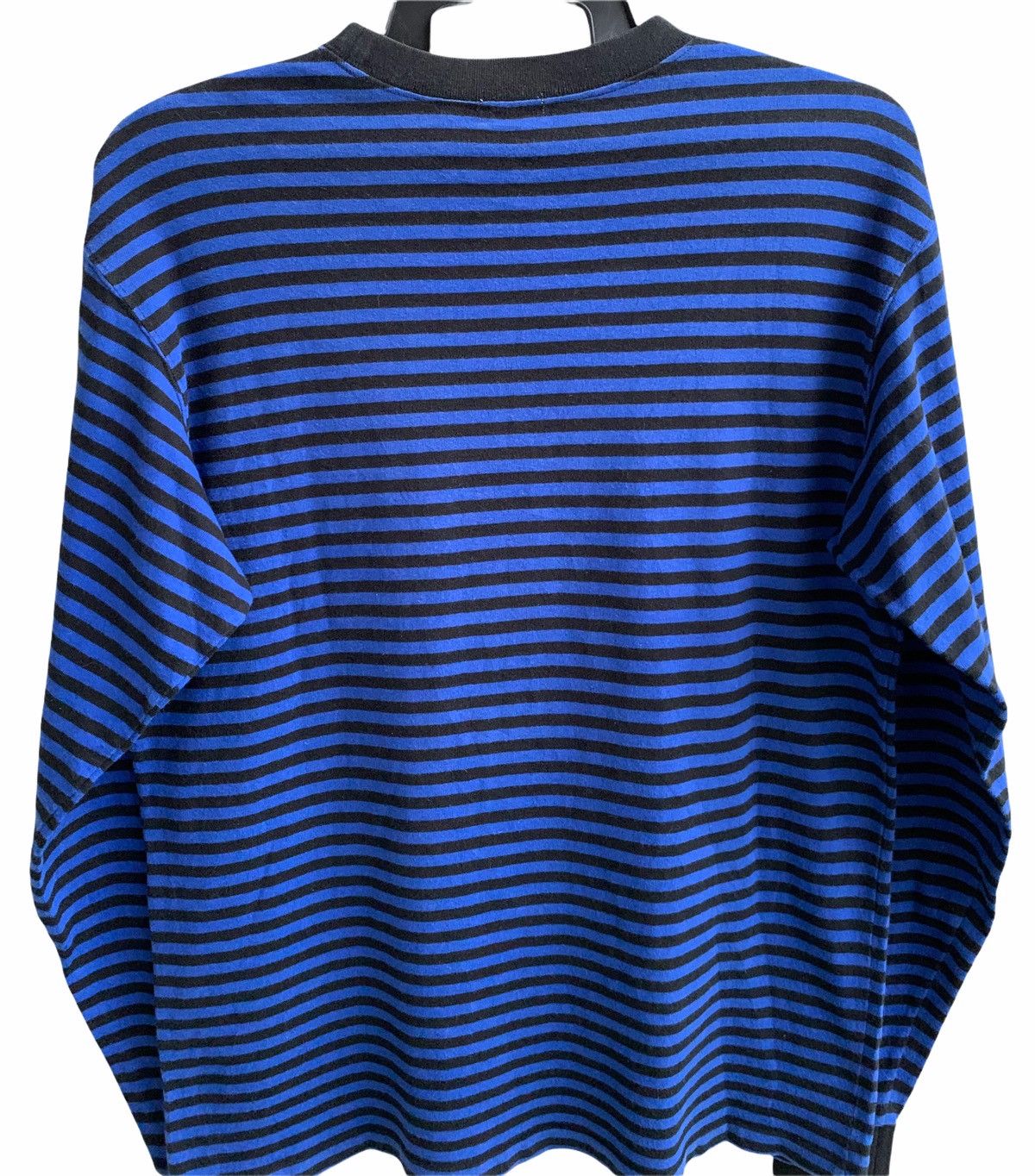Goodenough Vinateg Good Enough Blue Striped Long Sleeve T-shirts Size US L / EU 52-54 / 3 - 5 Thumbnail