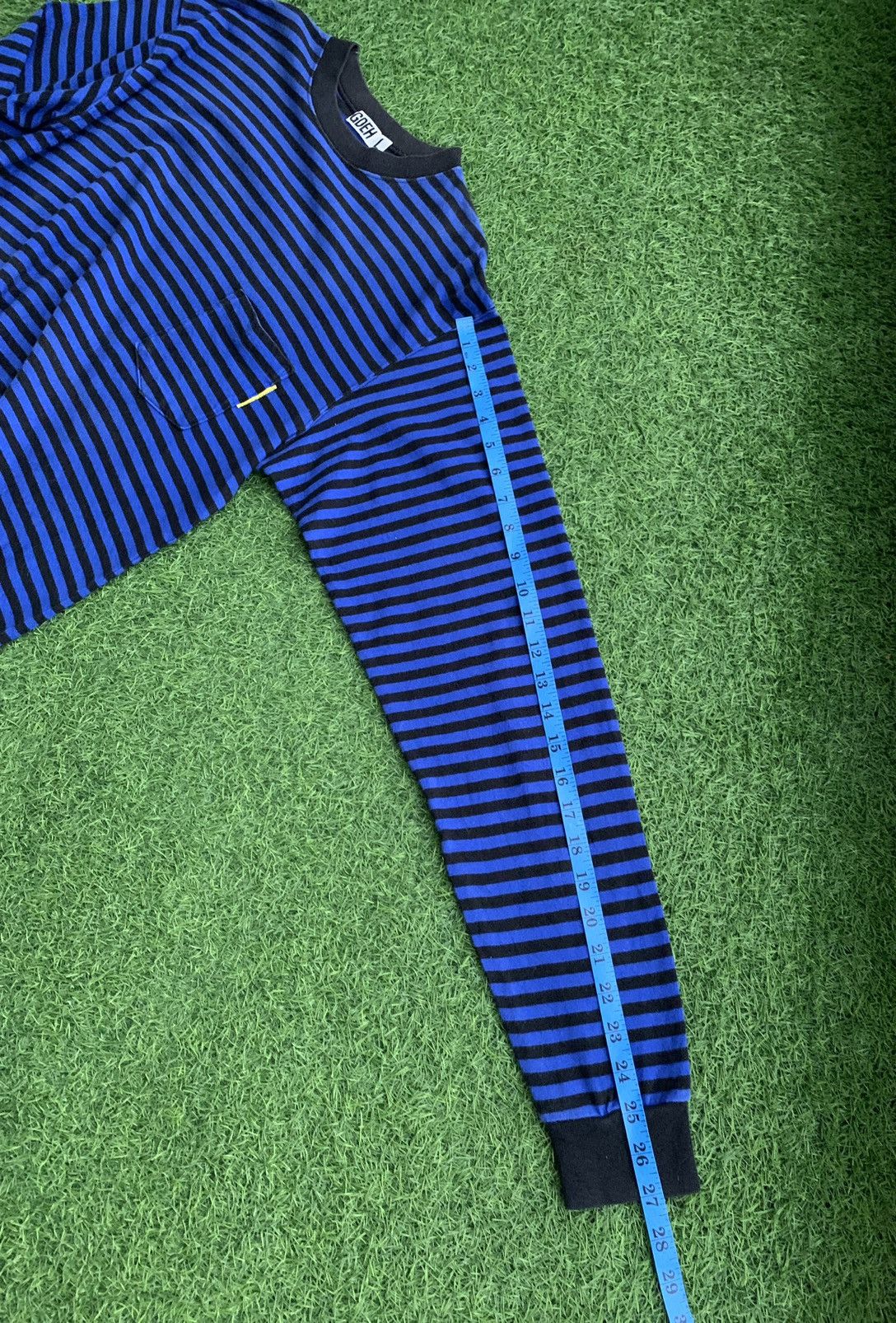 Goodenough Vinateg Good Enough Blue Striped Long Sleeve T-shirts Size US L / EU 52-54 / 3 - 18 Preview