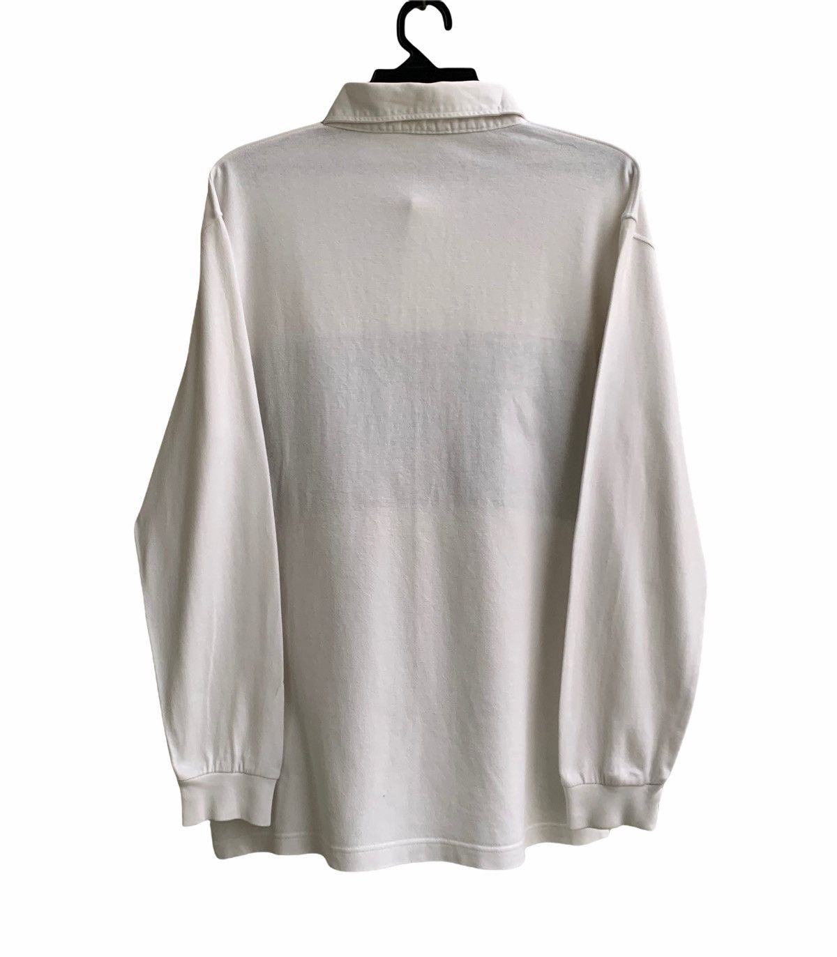 Designer Vintage OG ELLE HOMME Long Sleeve Polos Shirts Size US L / EU 52-54 / 3 - 3 Thumbnail