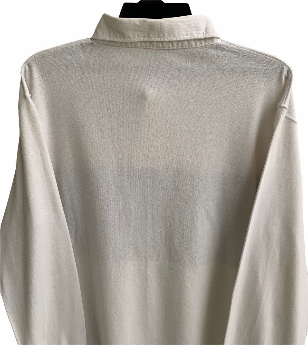 Designer Vintage OG ELLE HOMME Long Sleeve Polos Shirts Size US L / EU 52-54 / 3 - 8 Thumbnail