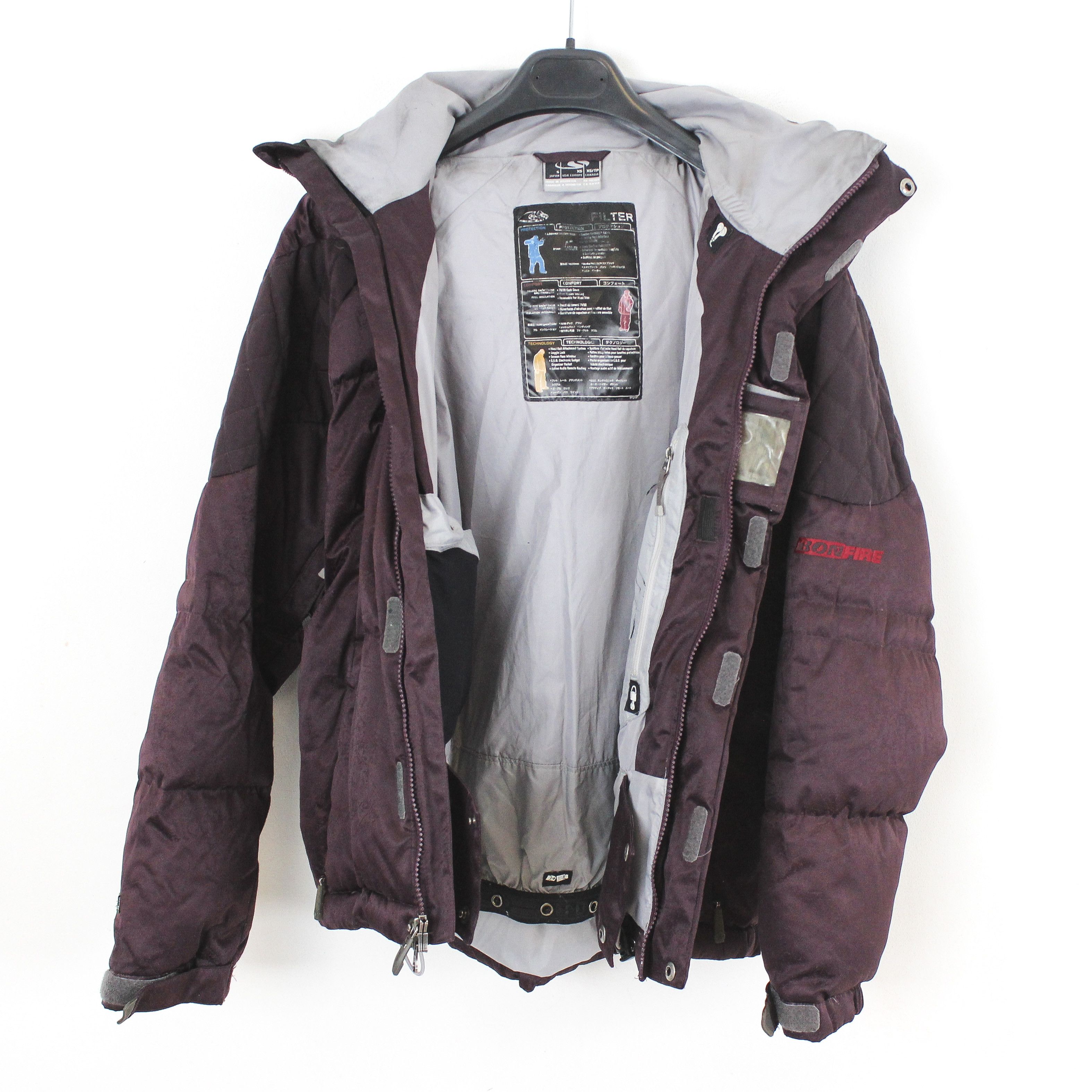 Bonfire Women XS Insulated Down Jacket Coat Hooded Waterproof 10k Size XS / US 0-2 / IT 36-38 - 5 Thumbnail
