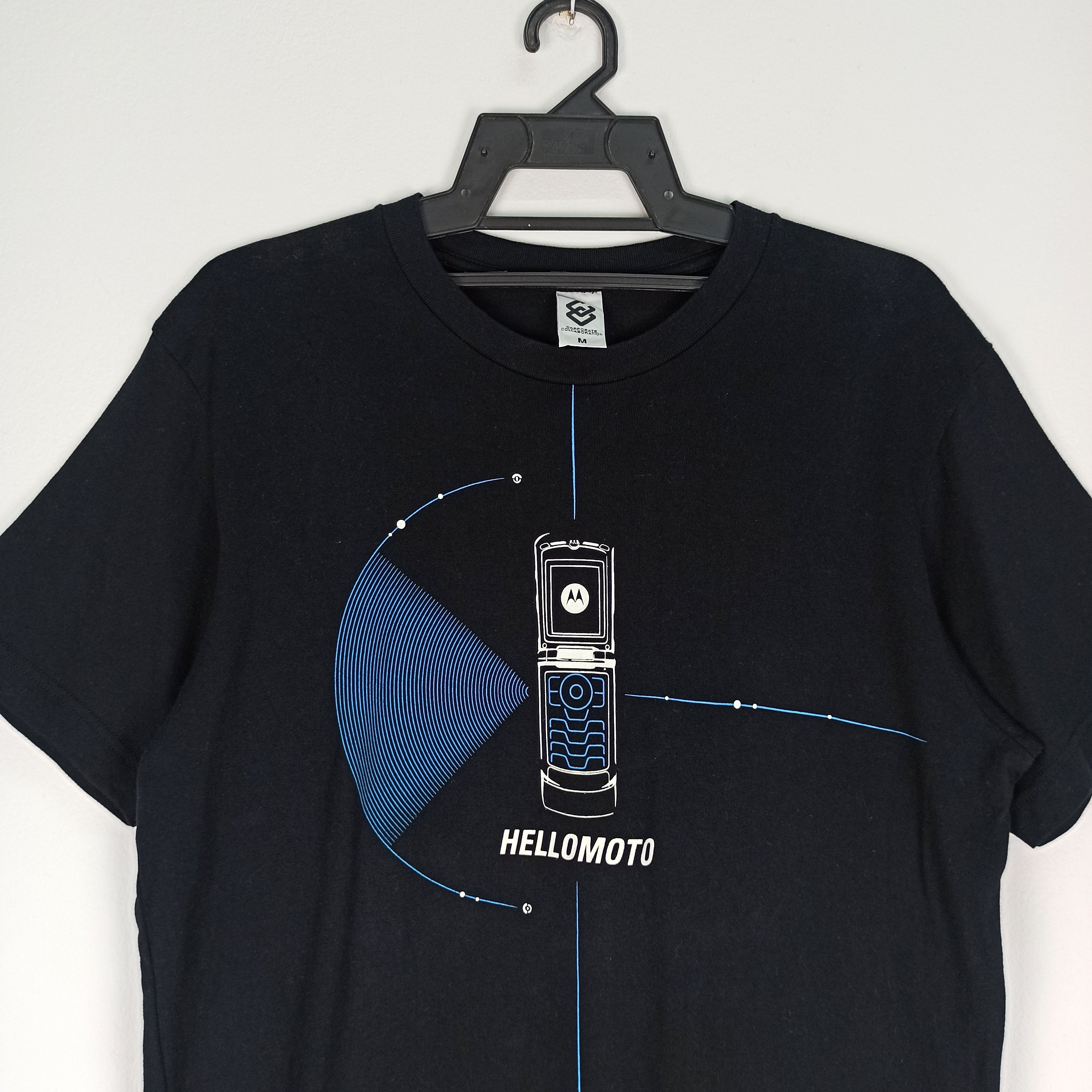 Motorola × Uniqlo 🔥RARE🔥 VTG HELLOMOTO by MOTOROLA PROMO TEE🔥 Size US M / EU 48-50 / 2 - 2 Thumbnail