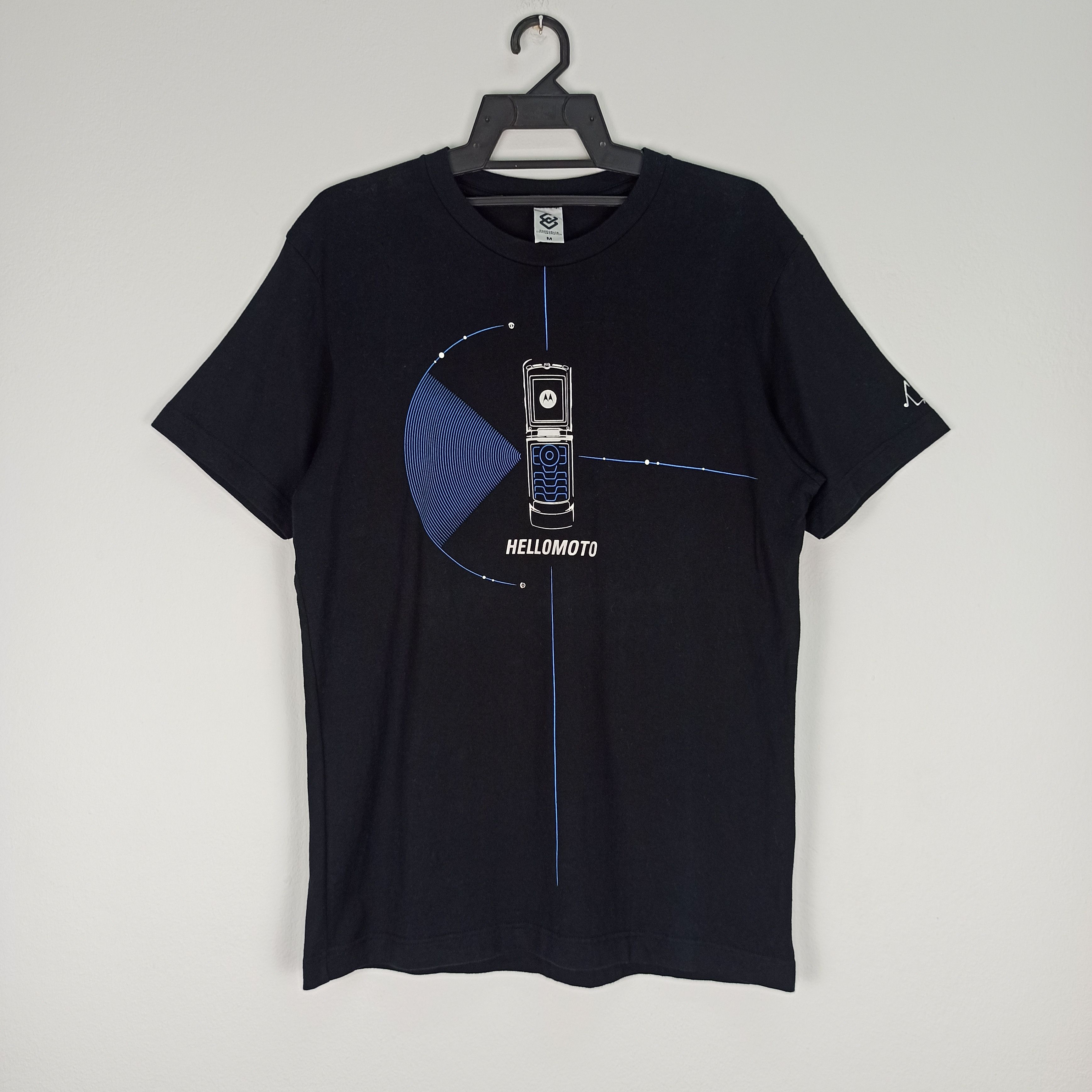 Motorola × Uniqlo 🔥RARE🔥 VTG HELLOMOTO by MOTOROLA PROMO TEE🔥 Size US M / EU 48-50 / 2 - 1 Thumbnail