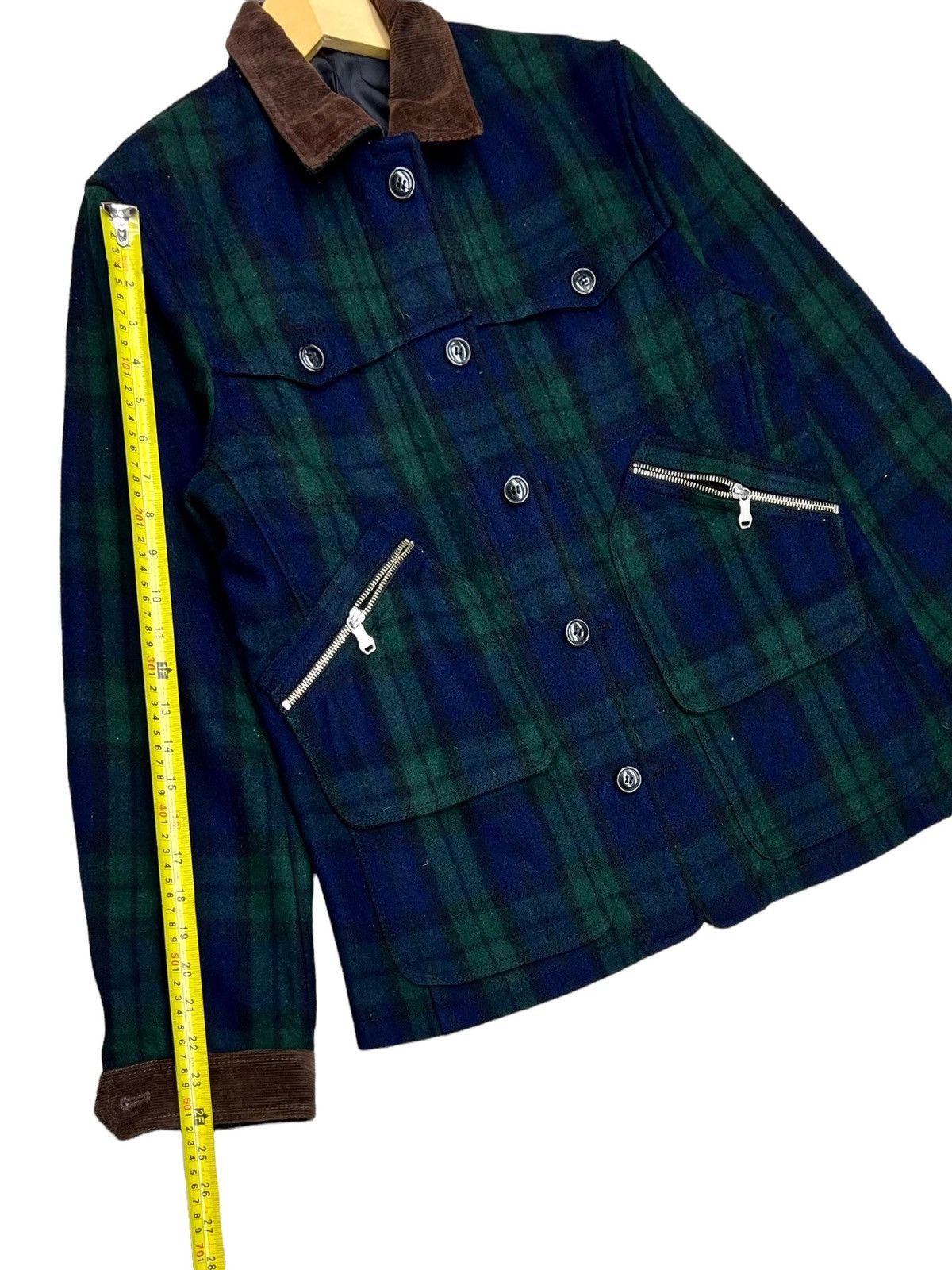Designer × Japanese Brand × Takeo Kikuchi 🔥NEED GONE🔥VTG JAPANESE BRAND TK MIXPICE WOOL PEACOAT JACKET Size US M / EU 48-50 / 2 - 18 Thumbnail