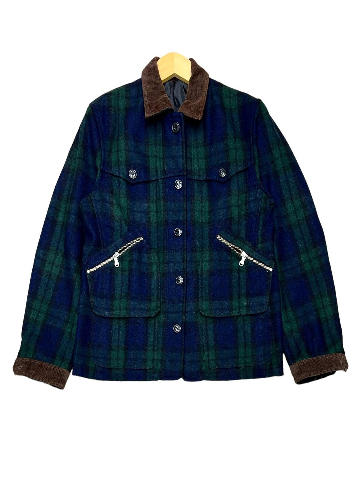 Designer × Japanese Brand × Takeo Kikuchi 🔥NEED GONE🔥VTG JAPANESE BRAND TK MIXPICE WOOL PEACOAT JACKET Size US M / EU 48-50 / 2 - 2 Thumbnail