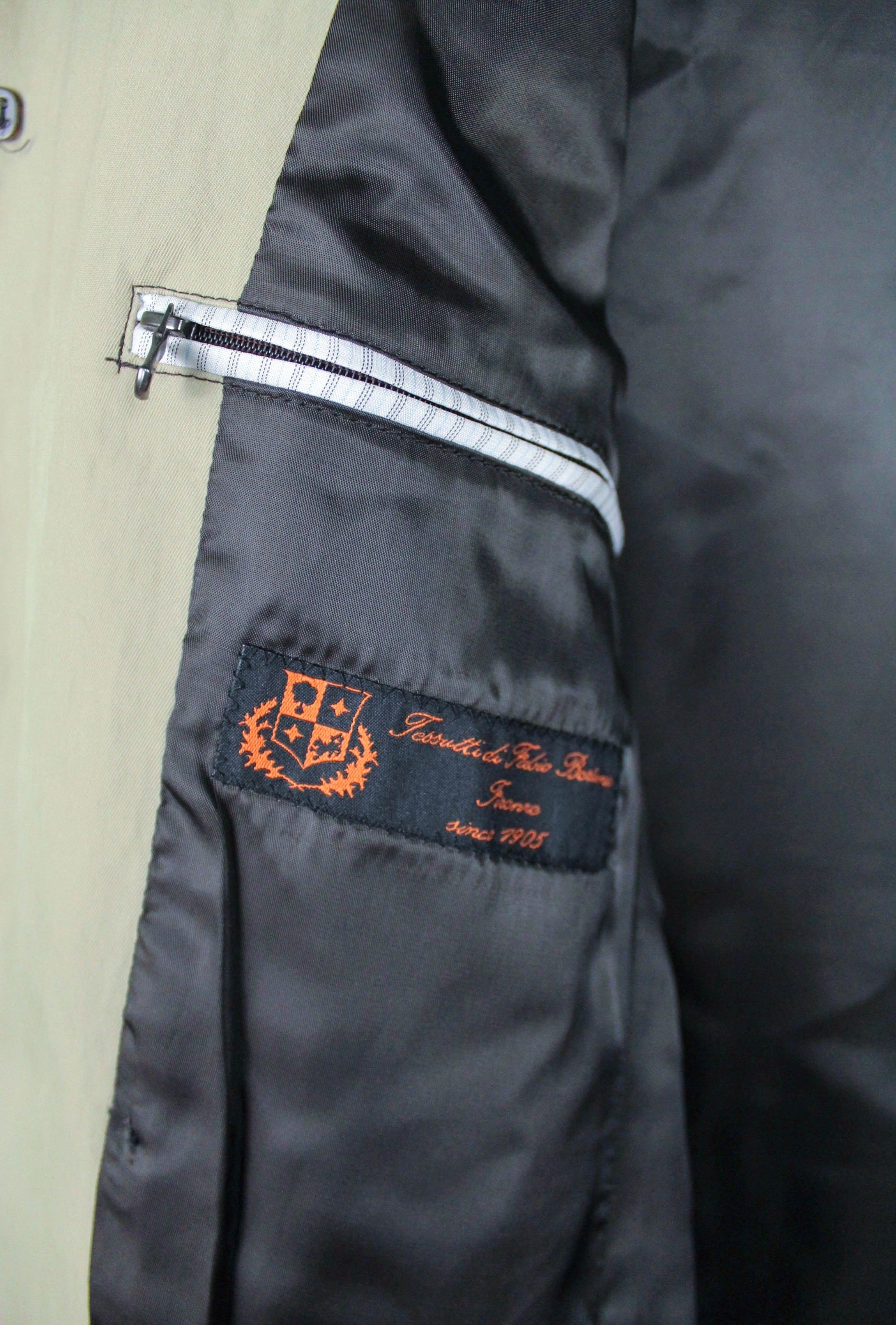 Designer Tom Rusborg of Copenhagen Tessuti Fabio Bertone Coat Jacket Size US S / EU 44-46 / 1 - 10 Thumbnail