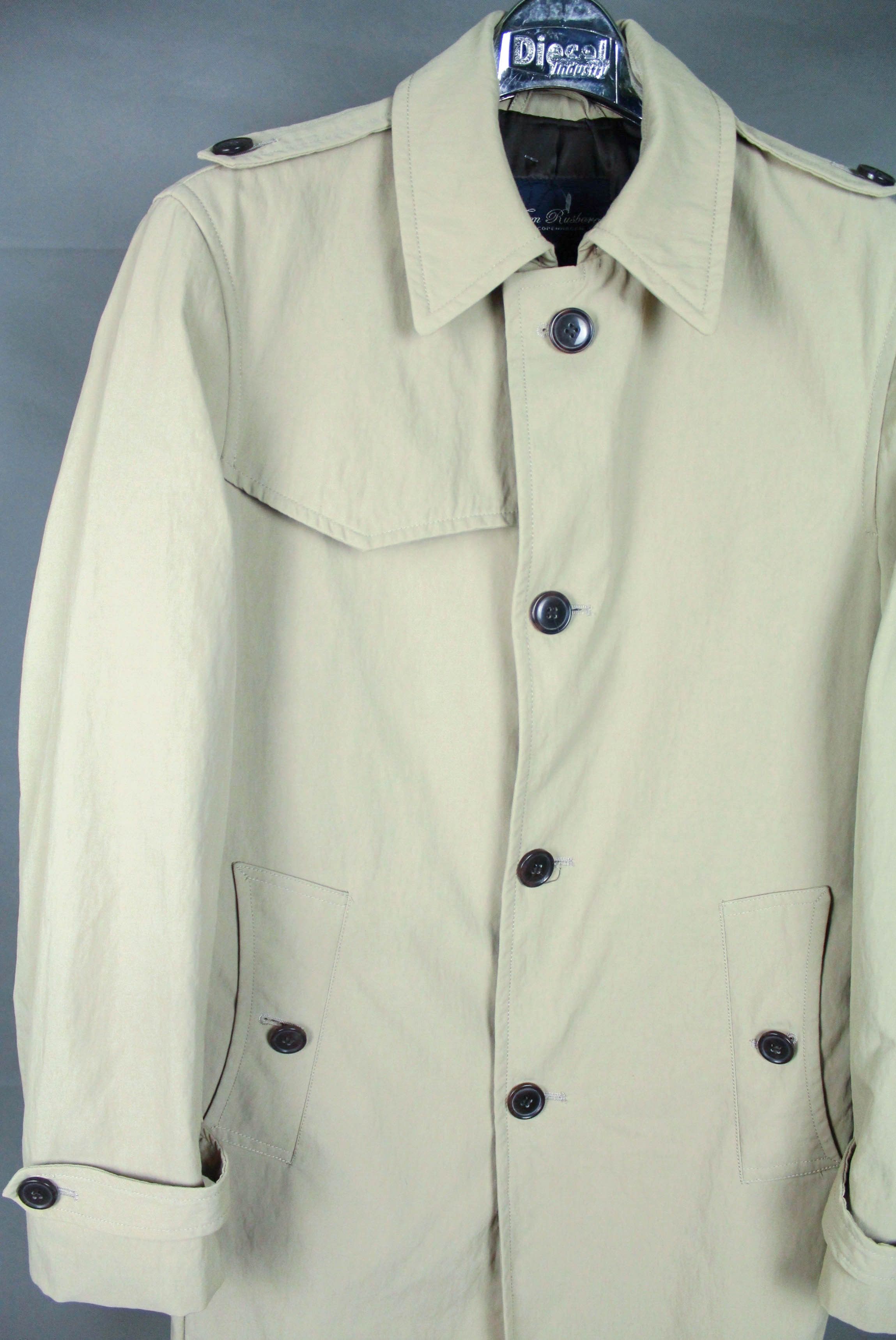 Designer Tom Rusborg of Copenhagen Tessuti Fabio Bertone Coat Jacket Size US S / EU 44-46 / 1 - 3 Thumbnail