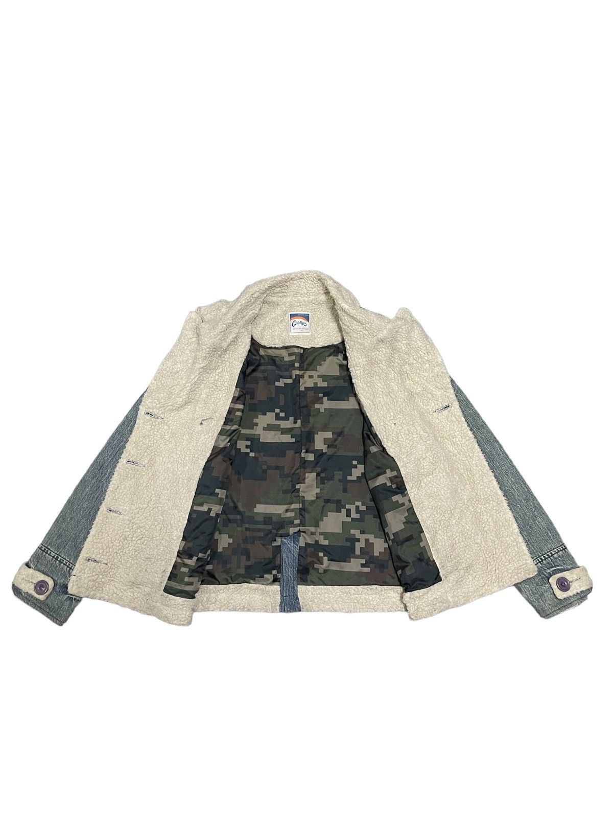 Issey Miyake Vintage Japanese Brand Sherpa Lined Denim Style Jacket Size US M / EU 48-50 / 2 - 3 Thumbnail