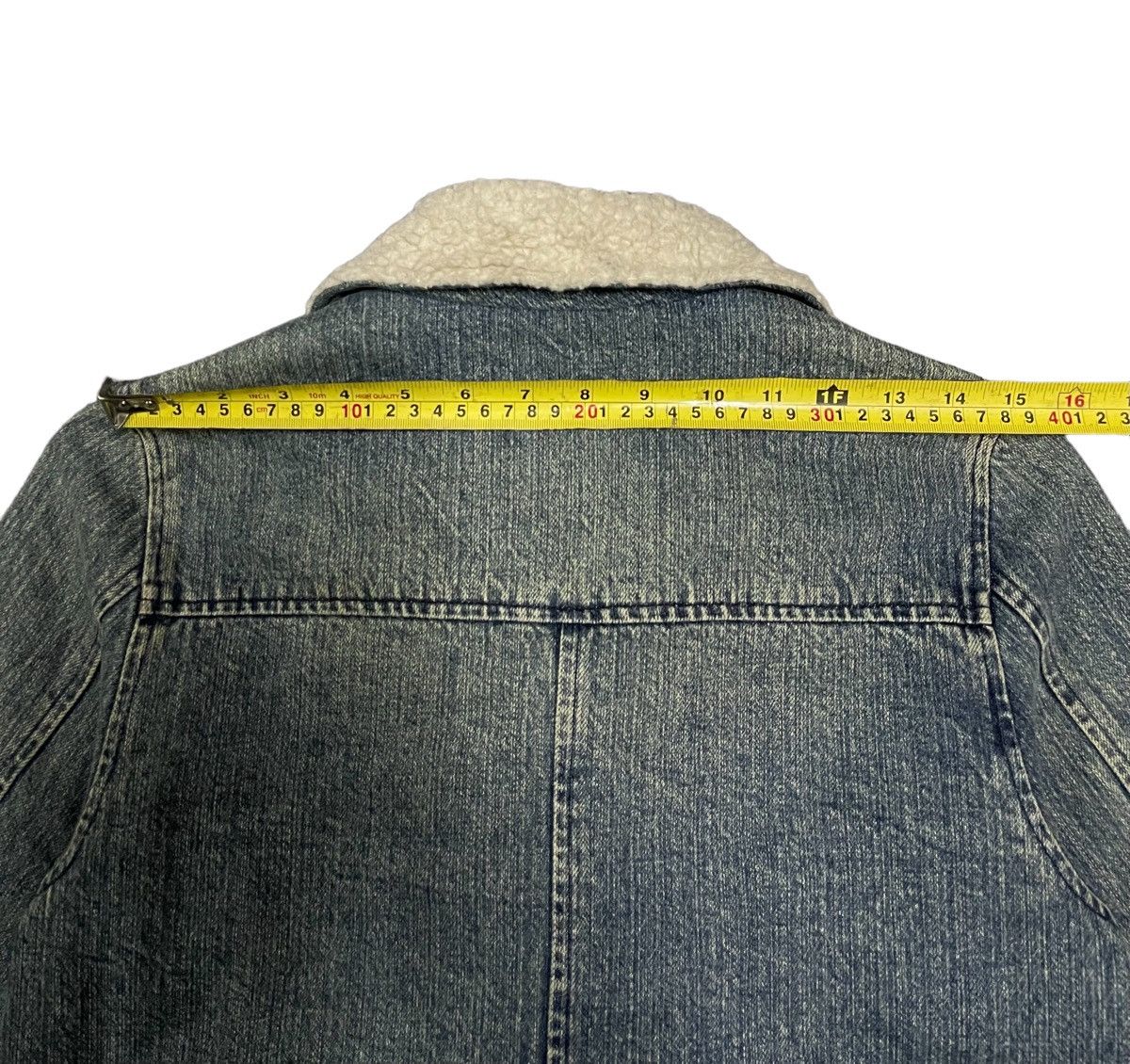 Issey Miyake Vintage Japanese Brand Sherpa Lined Denim Style Jacket Size US M / EU 48-50 / 2 - 14 Thumbnail