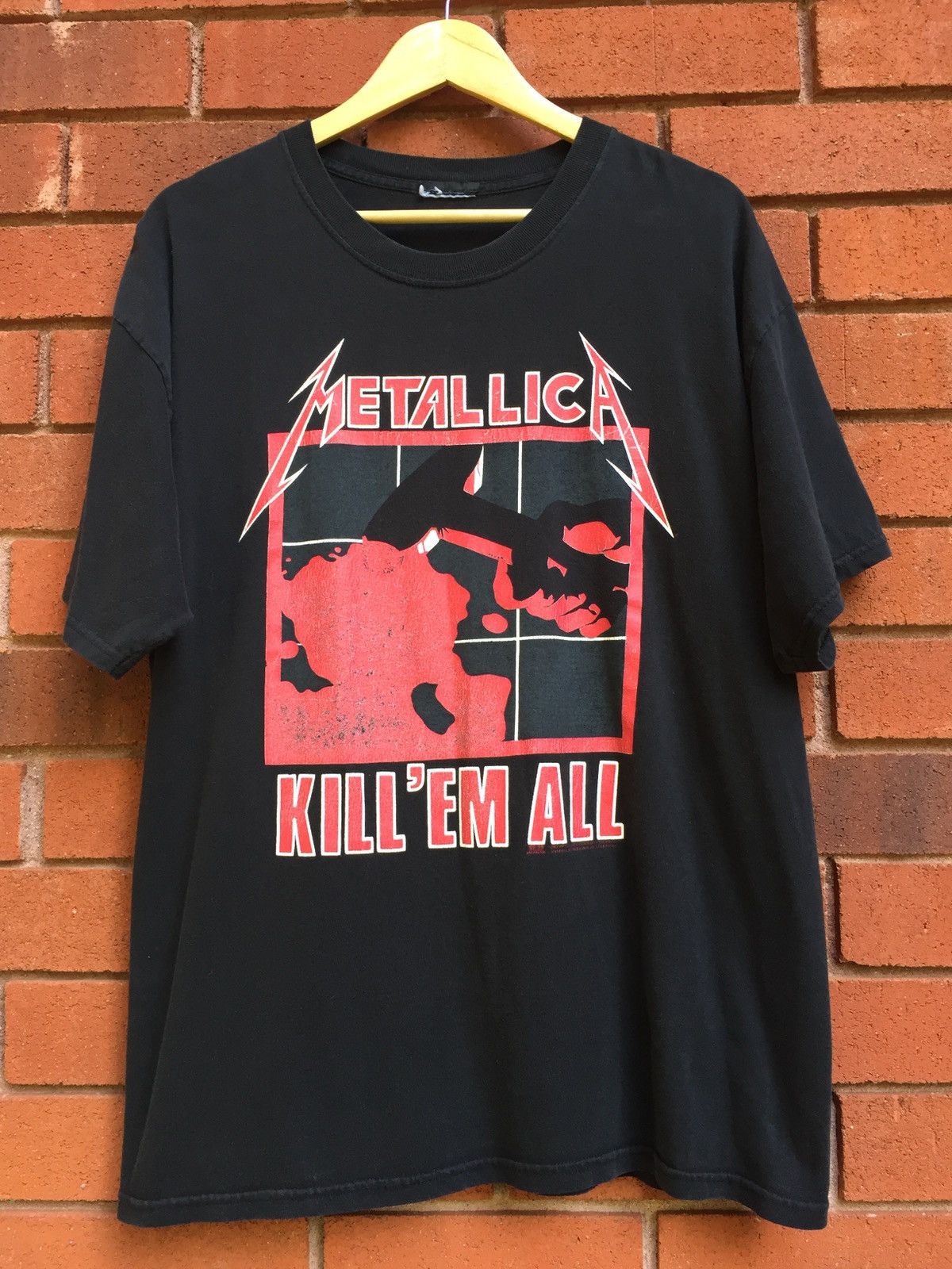 Metallica × Vintage Vtg Metallica FEAR OF GOD FOG FIXXXER Pushead