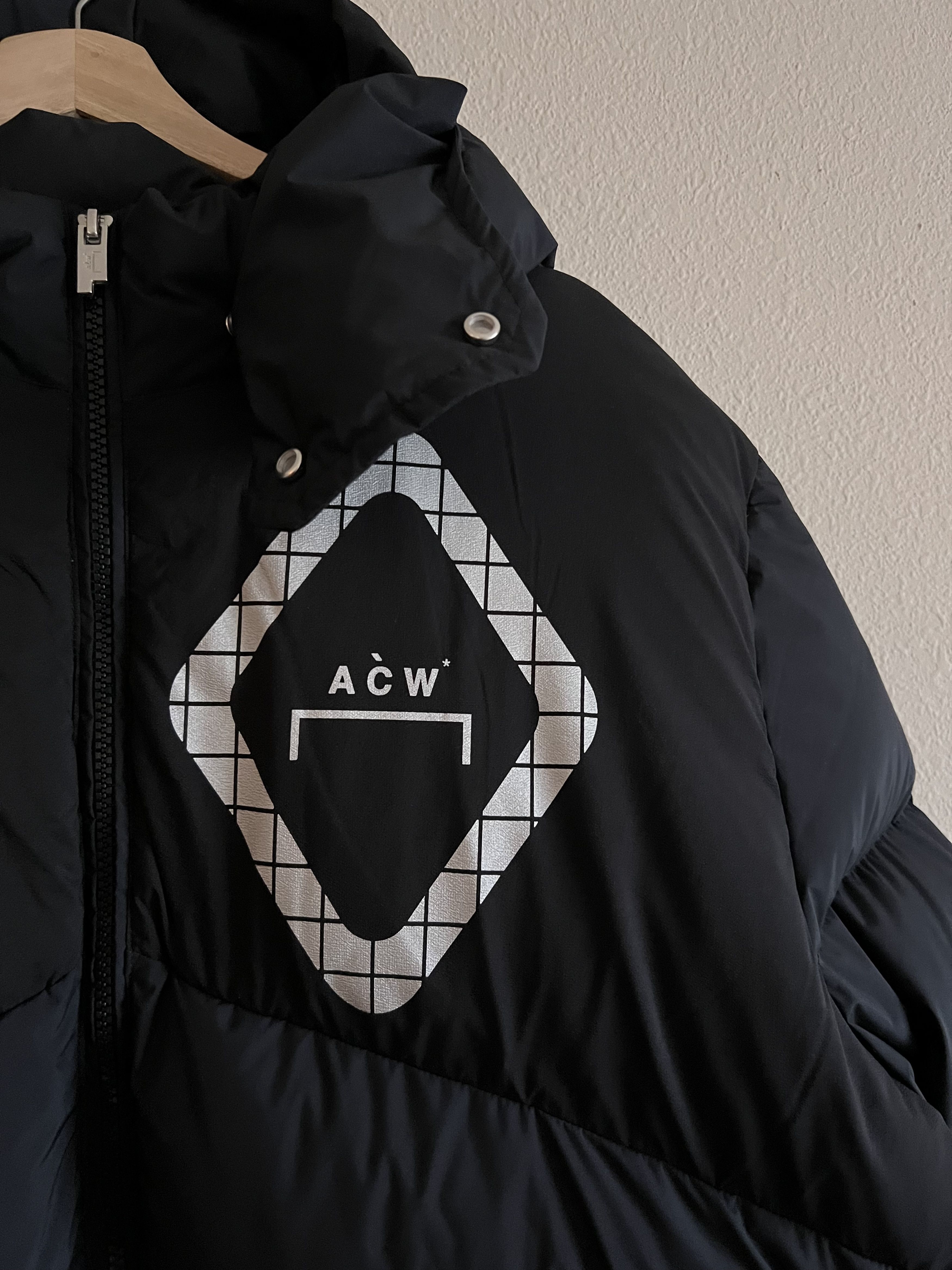 A-COLD-WALL* A Cold Wall Woven Panelled Down Jacket in Black Size US XL / EU 56 / 4 - 3 Thumbnail