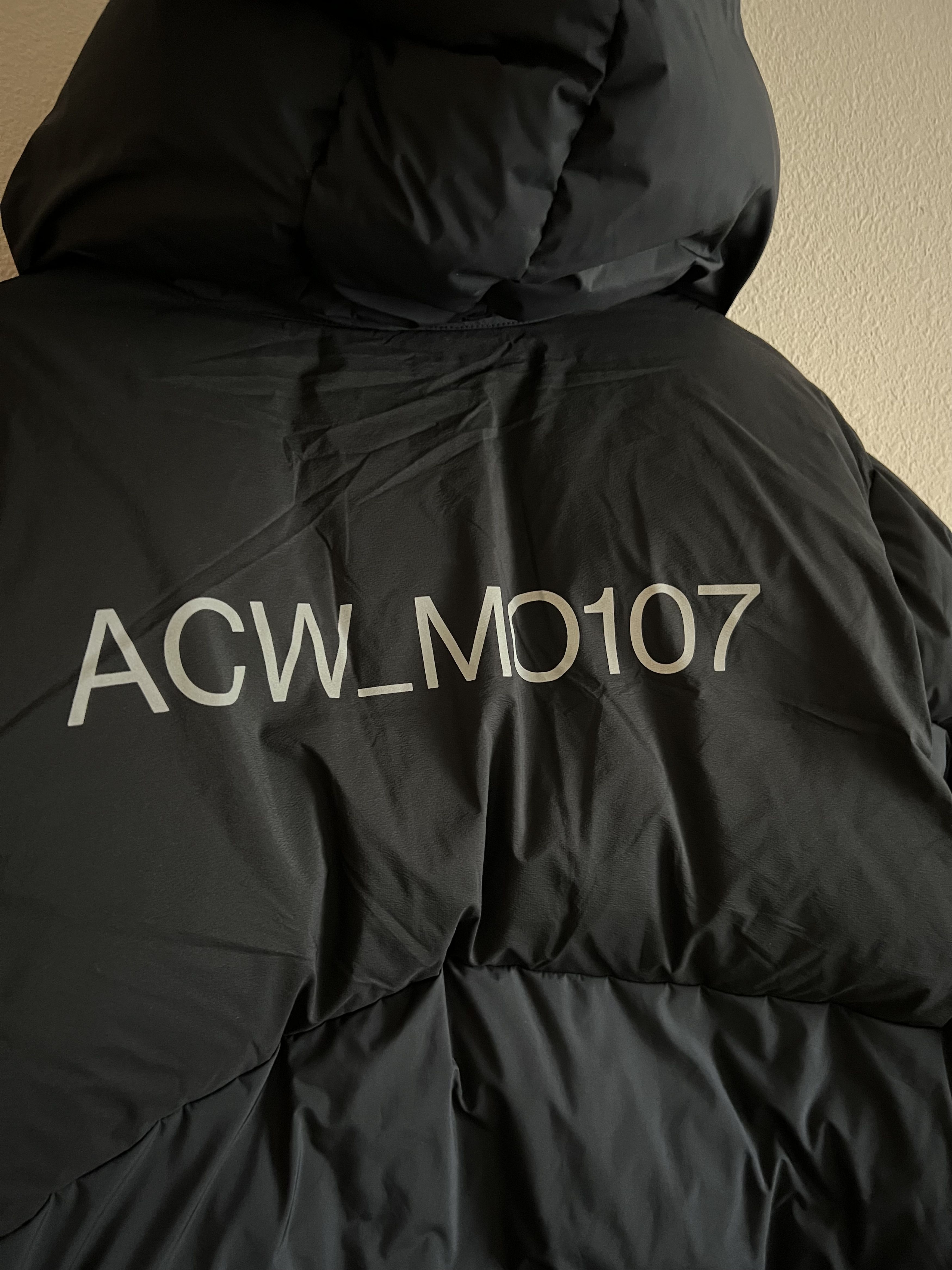 A-COLD-WALL* A Cold Wall Woven Panelled Down Jacket in Black Size US XL / EU 56 / 4 - 7 Thumbnail