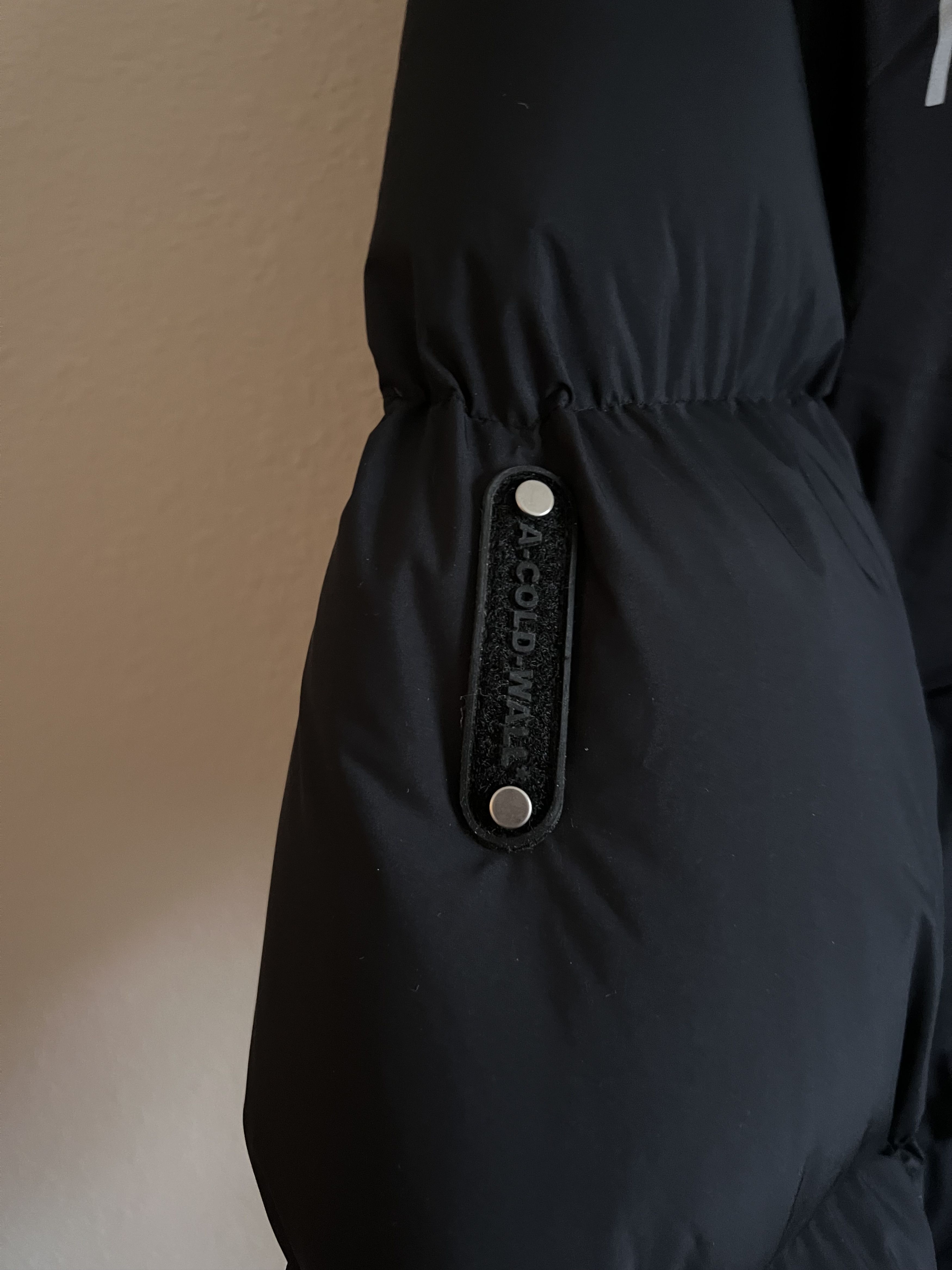 A-COLD-WALL* A Cold Wall Woven Panelled Down Jacket in Black Size US XL / EU 56 / 4 - 5 Thumbnail