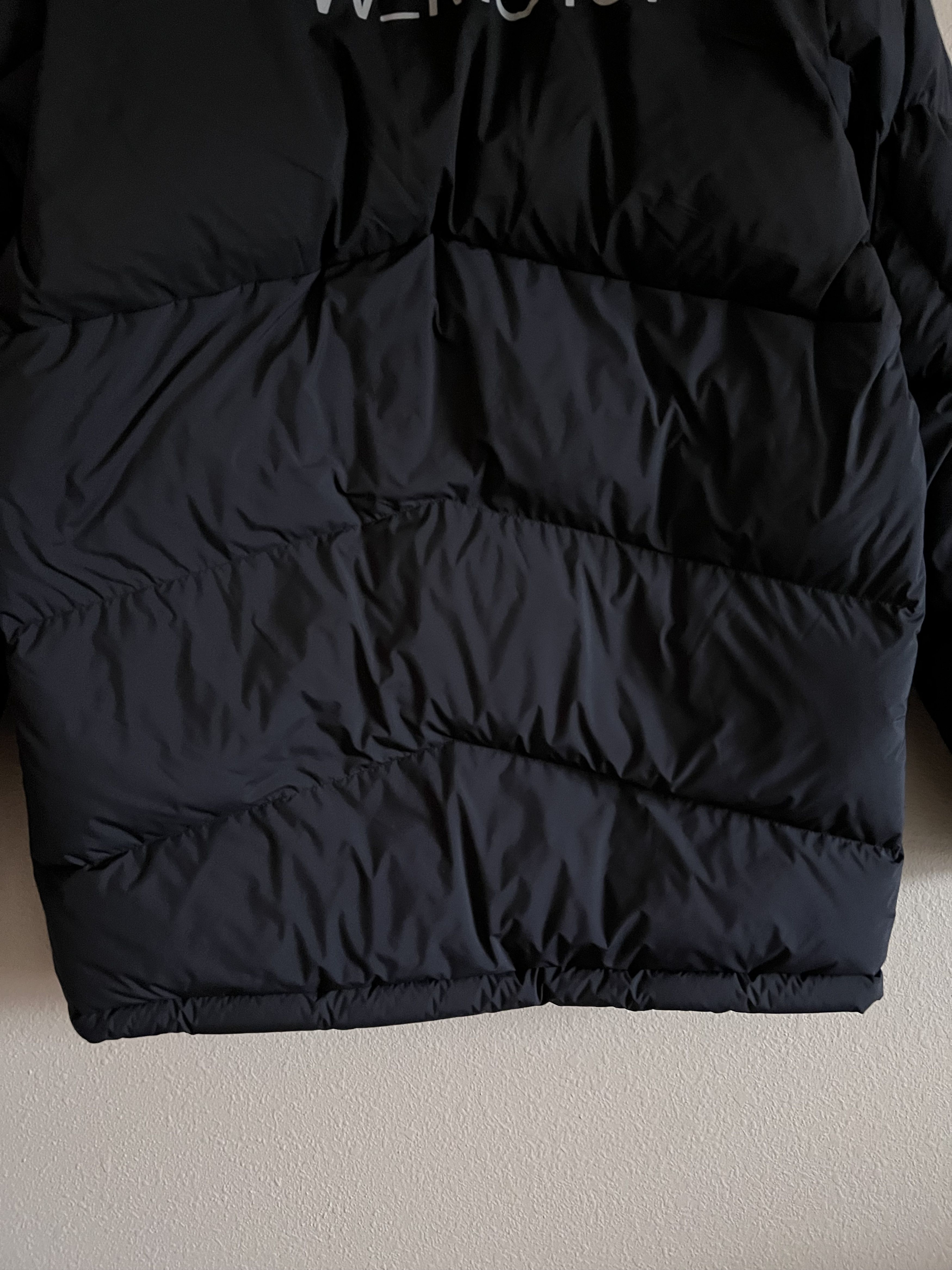 A-COLD-WALL* A Cold Wall Woven Panelled Down Jacket in Black Size US XL / EU 56 / 4 - 8 Thumbnail