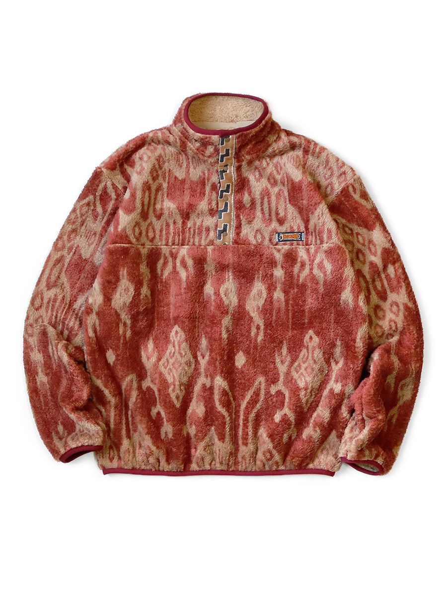 Kapital Kapital Java Kasuri Zip Fleece Jacket Size US M / EU 48-50 / 2 - 2 Thumbnail