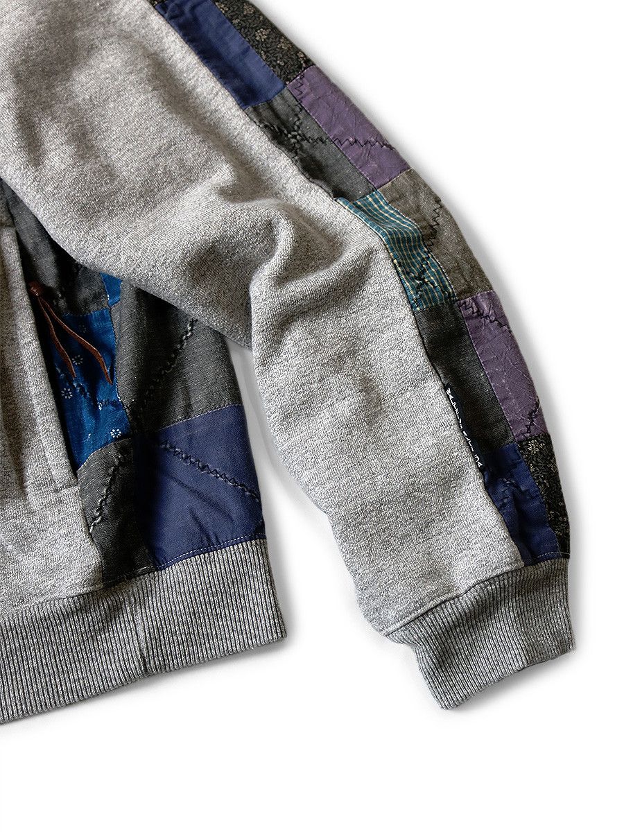 Kapital Kapital 2-tone Fleece Quilt Rain Smile Big Sweatshirt Size US M / EU 48-50 / 2 - 5 Thumbnail