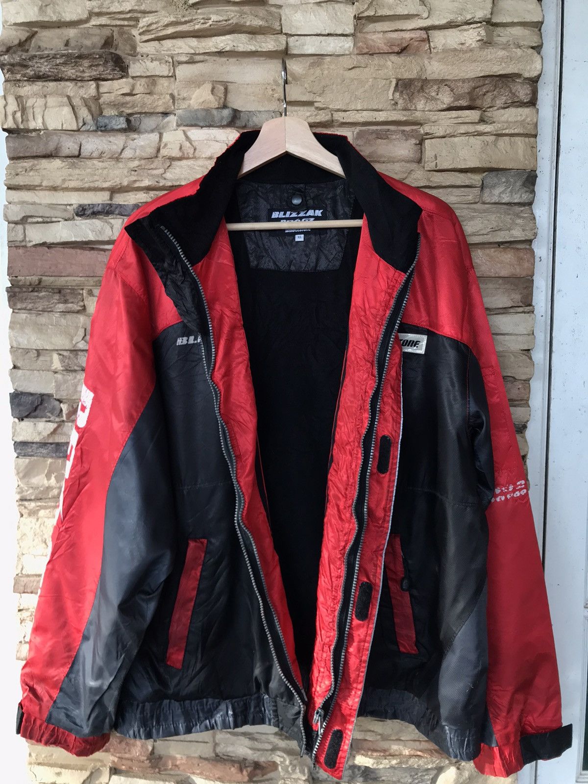 Vintage Vtg Bridgestone Blizzak Revo Gz Light Racing Jacket Size US XL / EU 56 / 4 - 2 Thumbnail