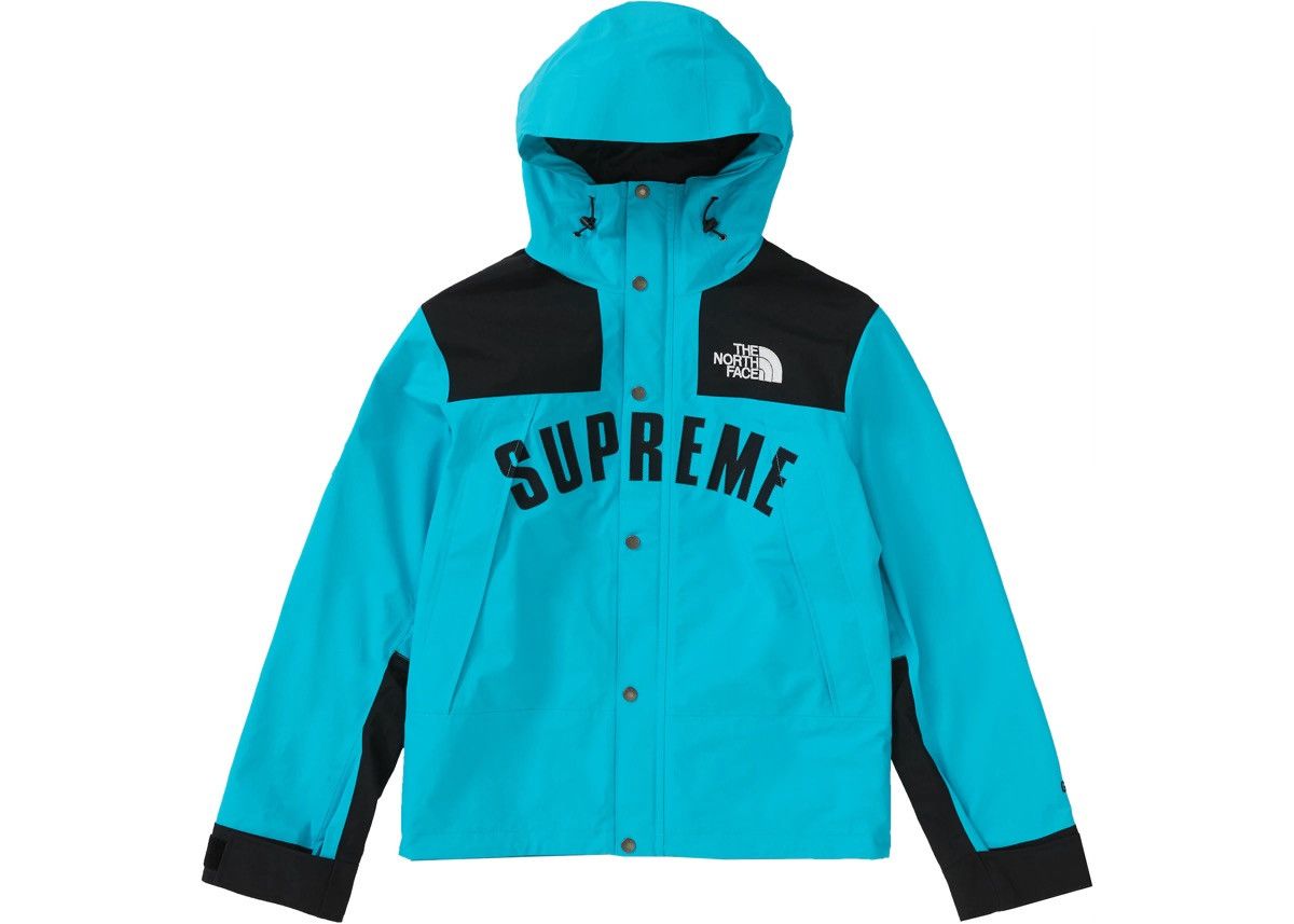 Supreme × The North Face Supreme The North Face Teal Blue Arc Mountain Light Jacket Size US L / EU 52-54 / 3 - 1 Thumbnail