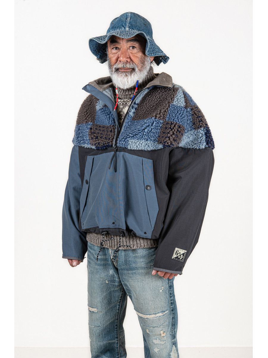Kapital Kapital 60/40 Coss Tugihagi Fleeced Anorak Size US XL / EU 56 / 4 - 5 Thumbnail