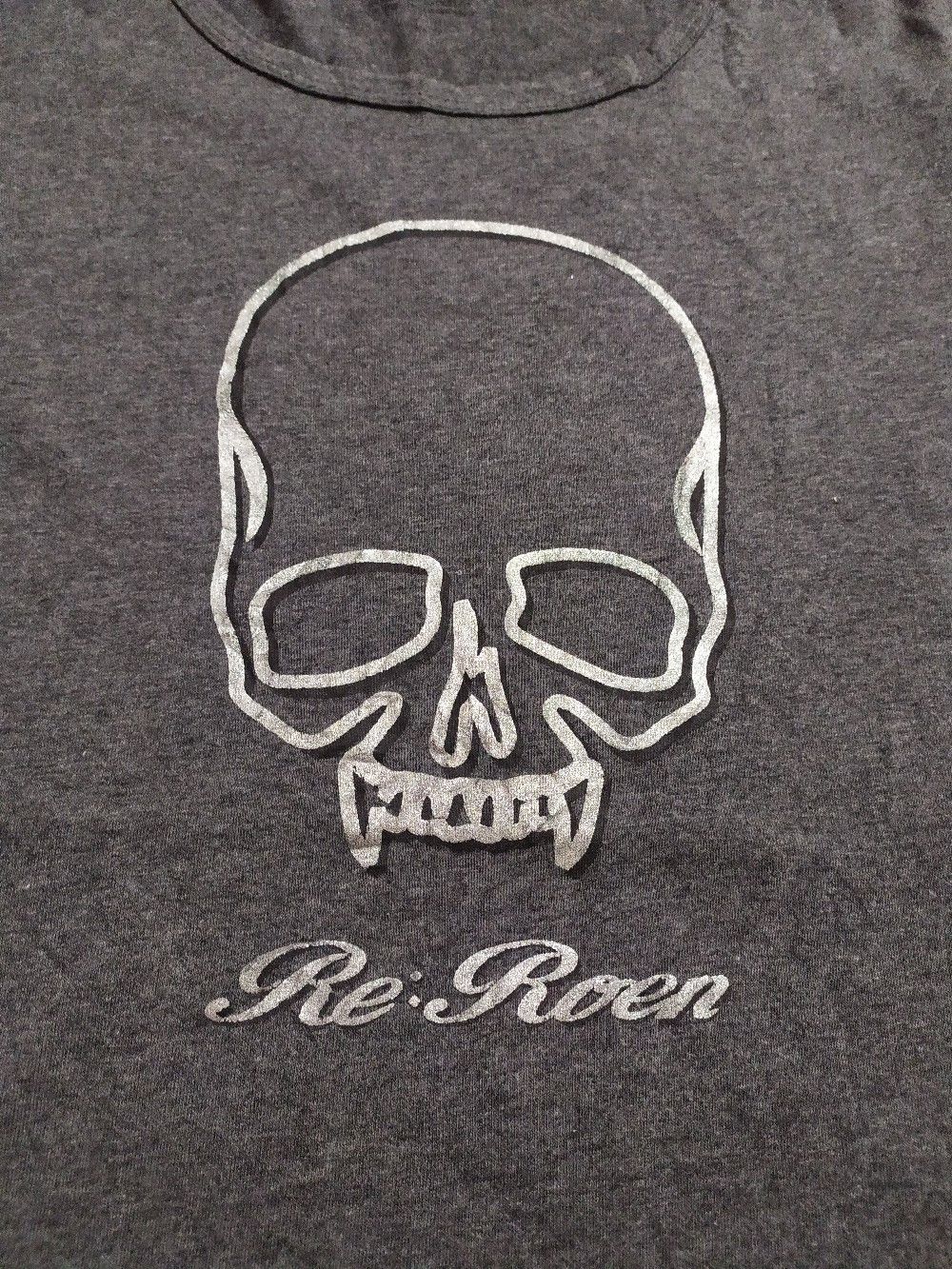 Japanese Brand × Roen RE ROEN by Hiromu Takahara Skull Skeleton T shirt Size US M / EU 48-50 / 2 - 2 Thumbnail