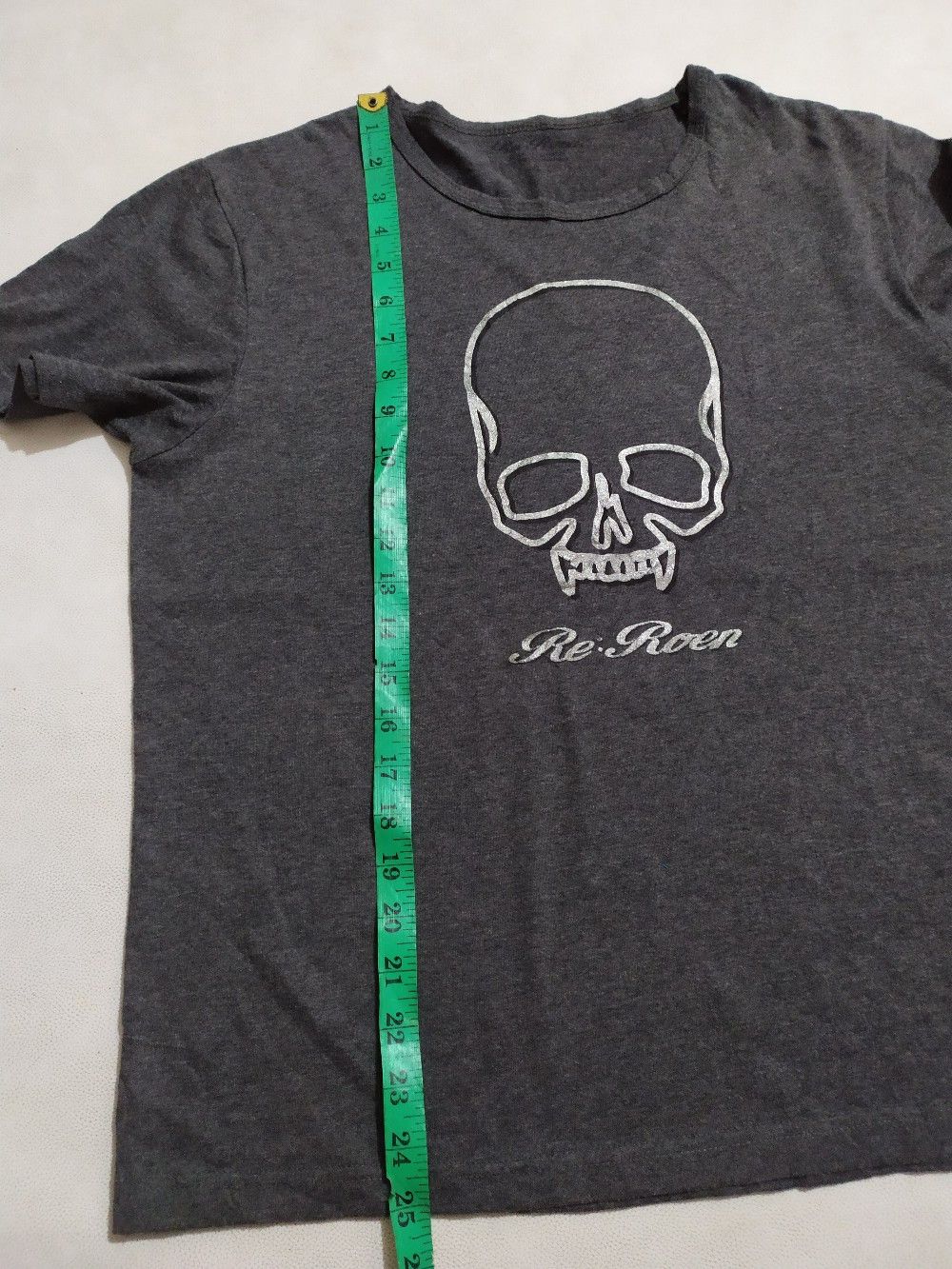 Japanese Brand × Roen RE ROEN by Hiromu Takahara Skull Skeleton T shirt Size US M / EU 48-50 / 2 - 10 Thumbnail