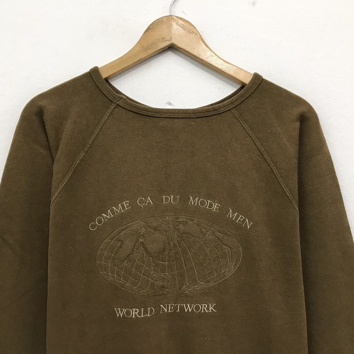 Comme Ca Ism × Designer × Japanese Brand Vintage Comme Ca Du Sweatshirt Pullover Jumper Size US M / EU 48-50 / 2 - 2 Thumbnail