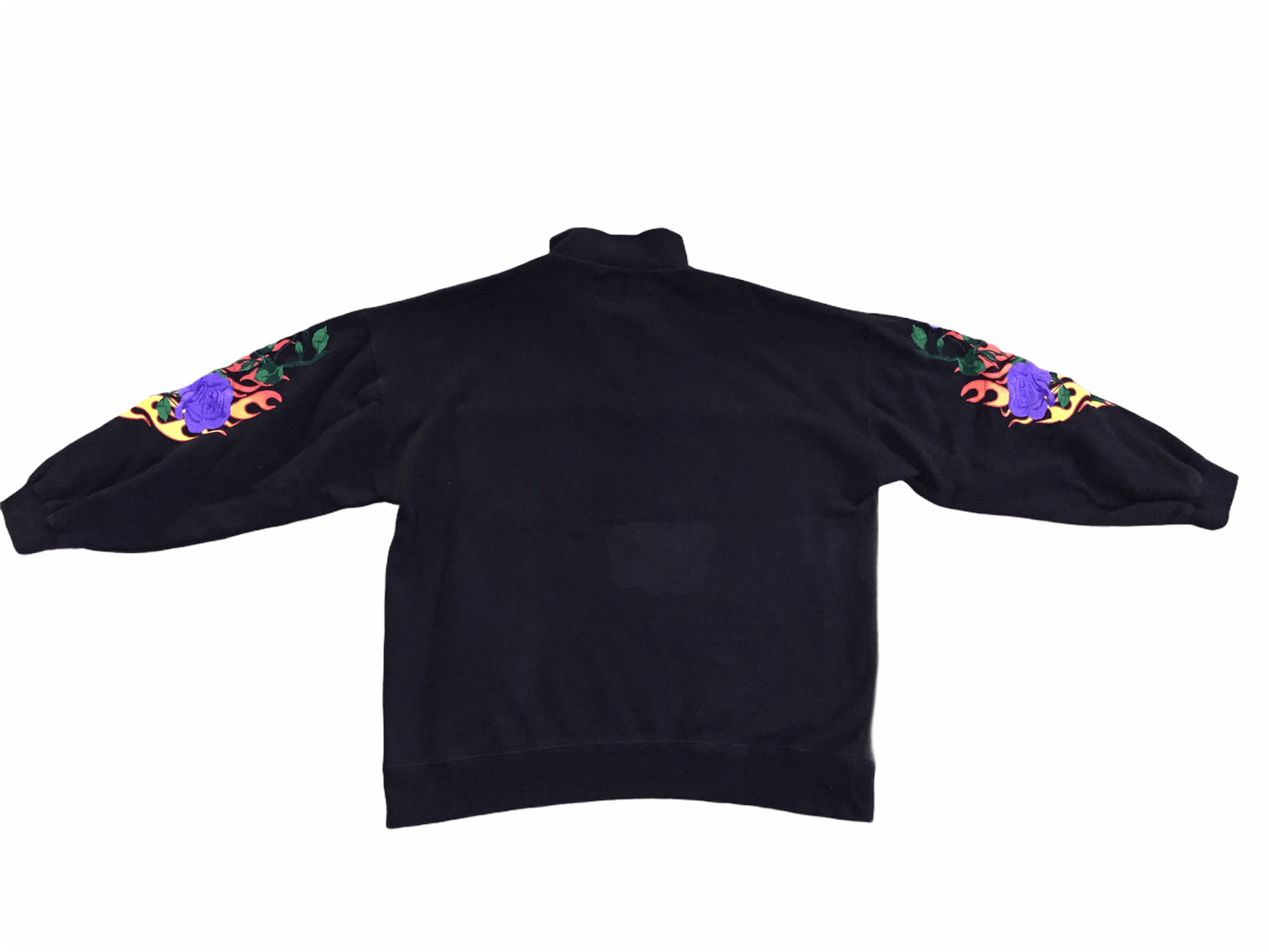 Vans embordered purple rose fire flame Size US S / EU 44-46 / 1 - 7 Thumbnail