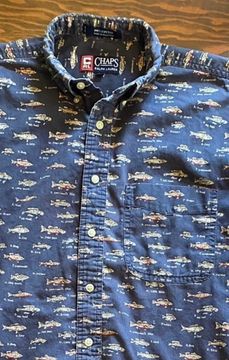 Simms Plaid Vintage Short Sleeve Button Up Fishing Shirt