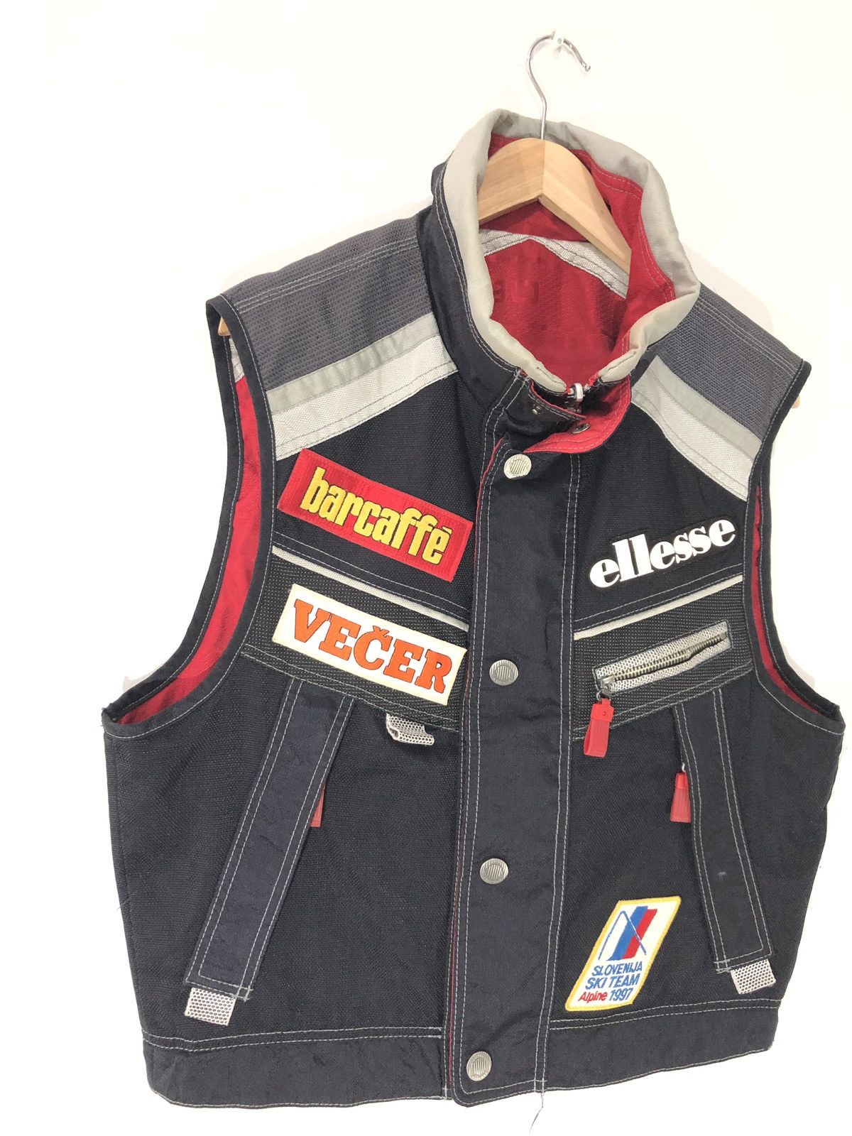 Ellesse Ellese Slovedija Alphine Ski Team Reversible Size US M / EU 48-50 / 2 - 7 Thumbnail