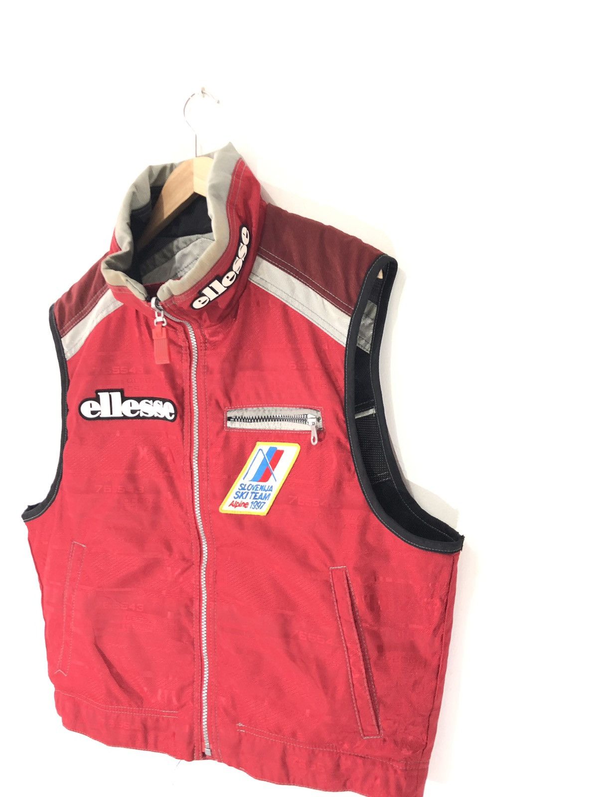 Ellesse Ellese Slovedija Alphine Ski Team Reversible Size US M / EU 48-50 / 2 - 3 Thumbnail