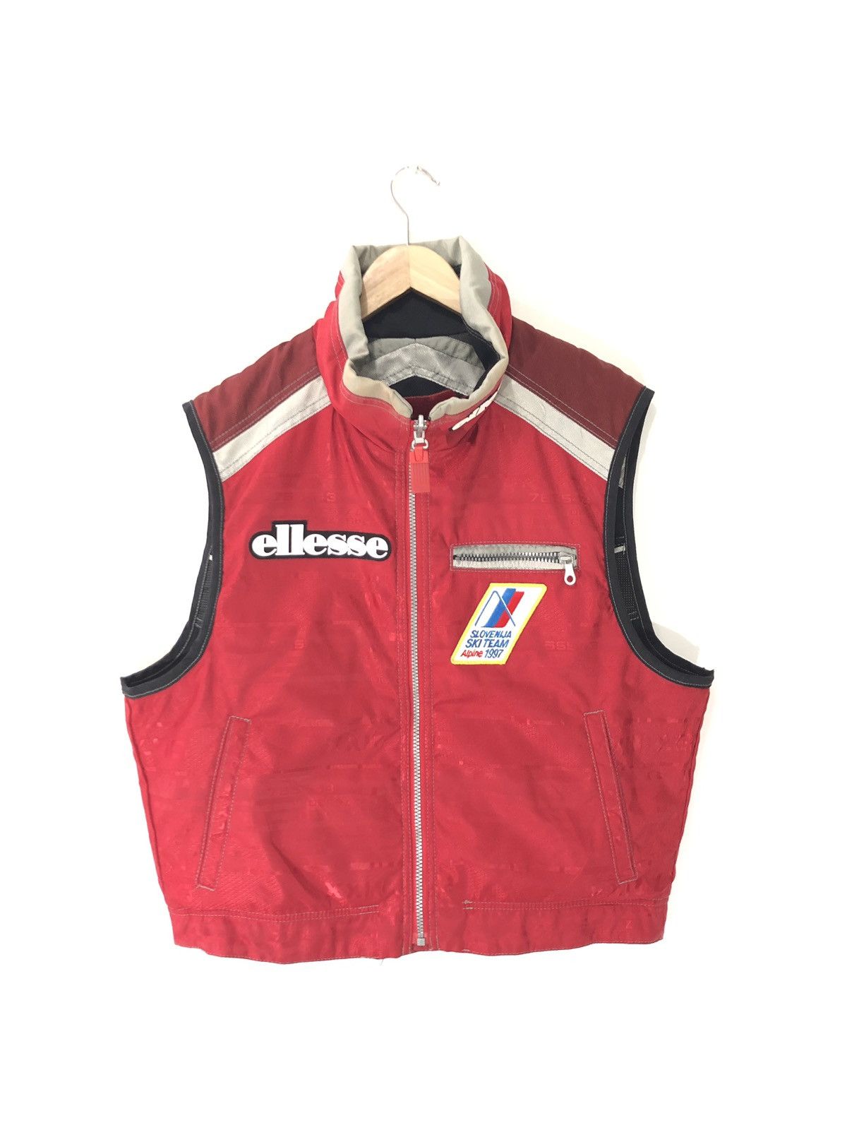 Ellesse Ellese Slovedija Alphine Ski Team Reversible Size US M / EU 48-50 / 2 - 2 Thumbnail