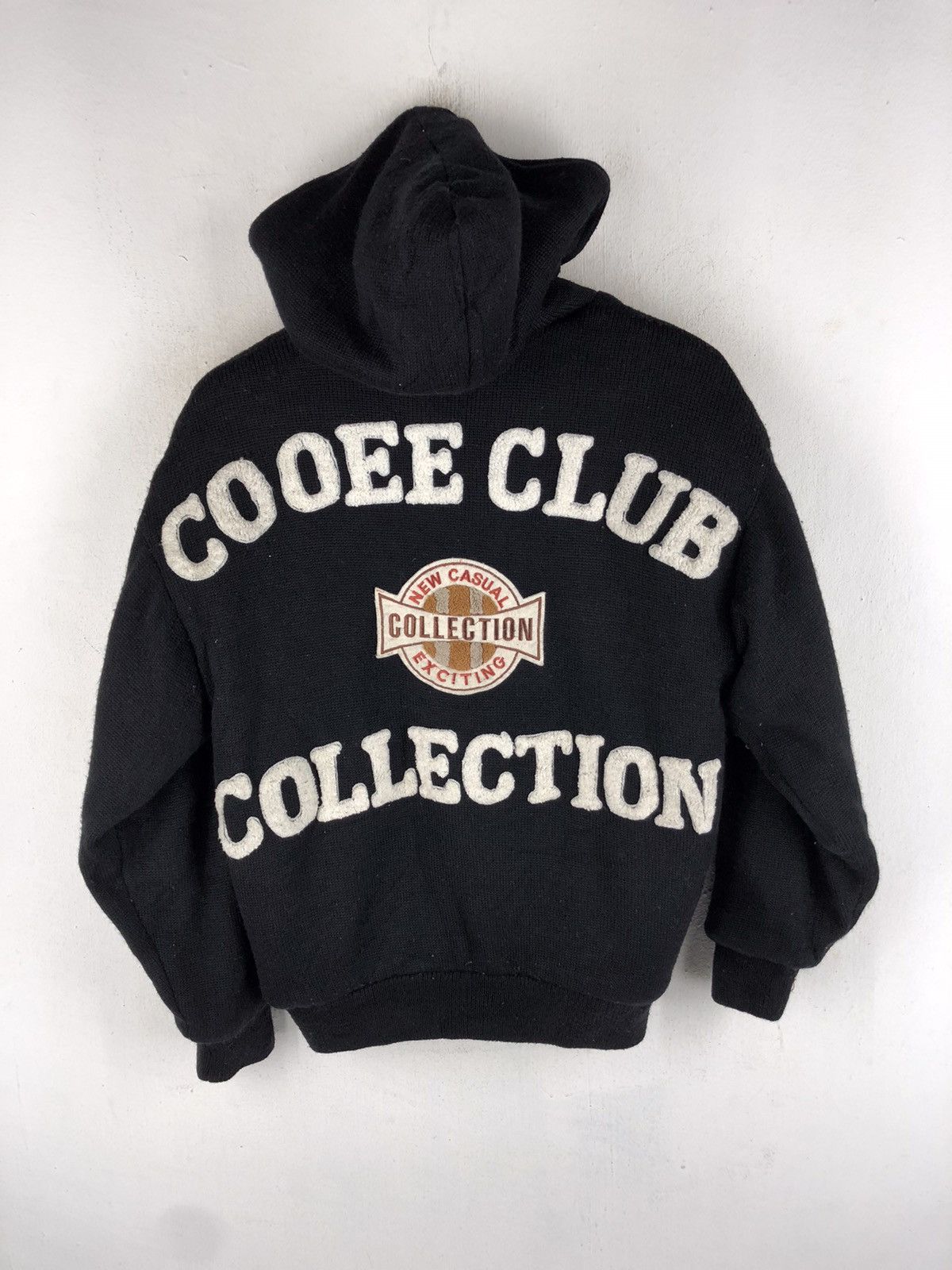Japanese Brand 🔥CODEE CLUB WOOL SHERPA LINING HOODIEY BOMBER JACKET Size US L / EU 52-54 / 3 - 1 Thumbnail