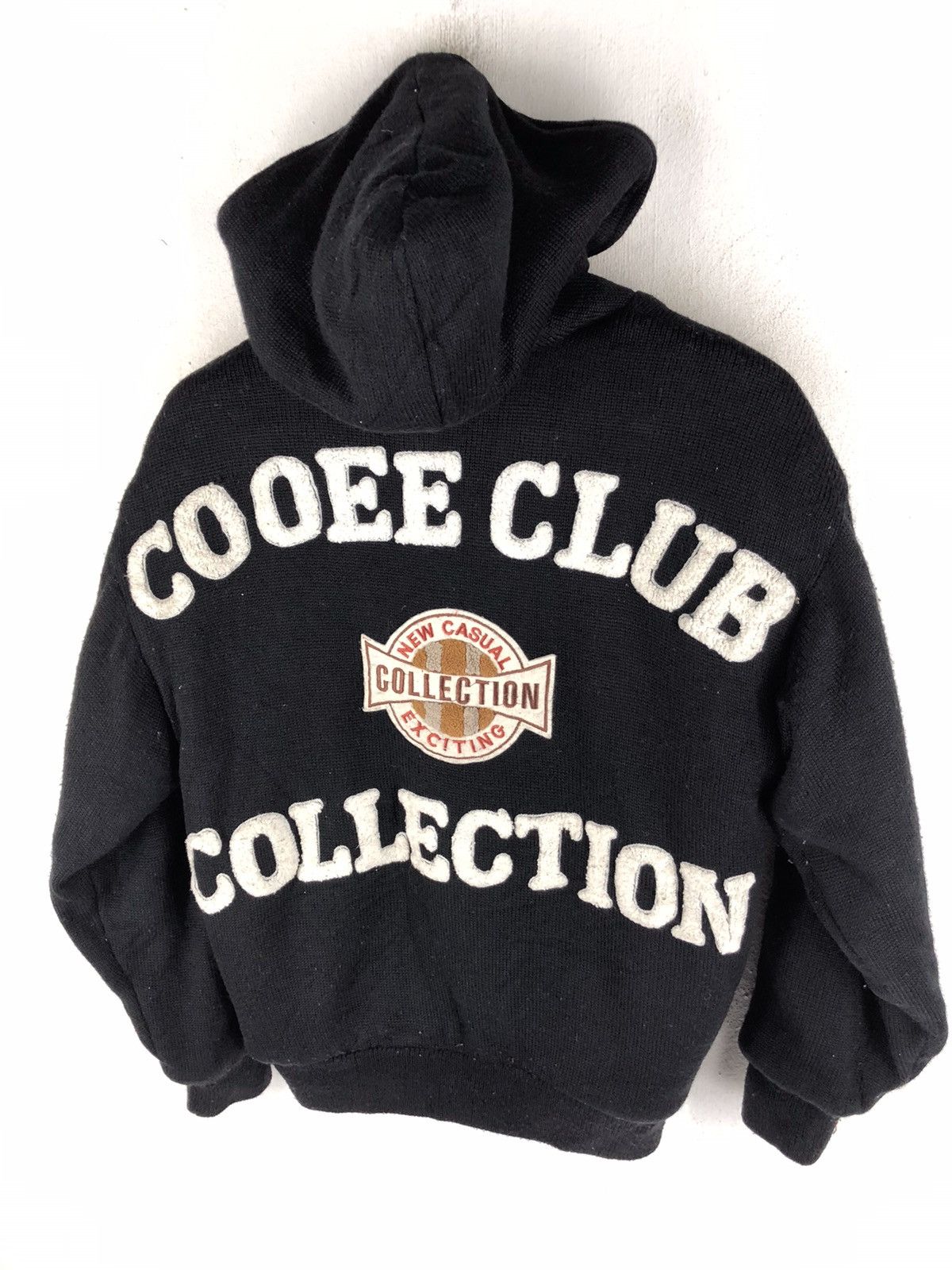 Japanese Brand 🔥CODEE CLUB WOOL SHERPA LINING HOODIEY BOMBER JACKET Size US L / EU 52-54 / 3 - 5 Thumbnail