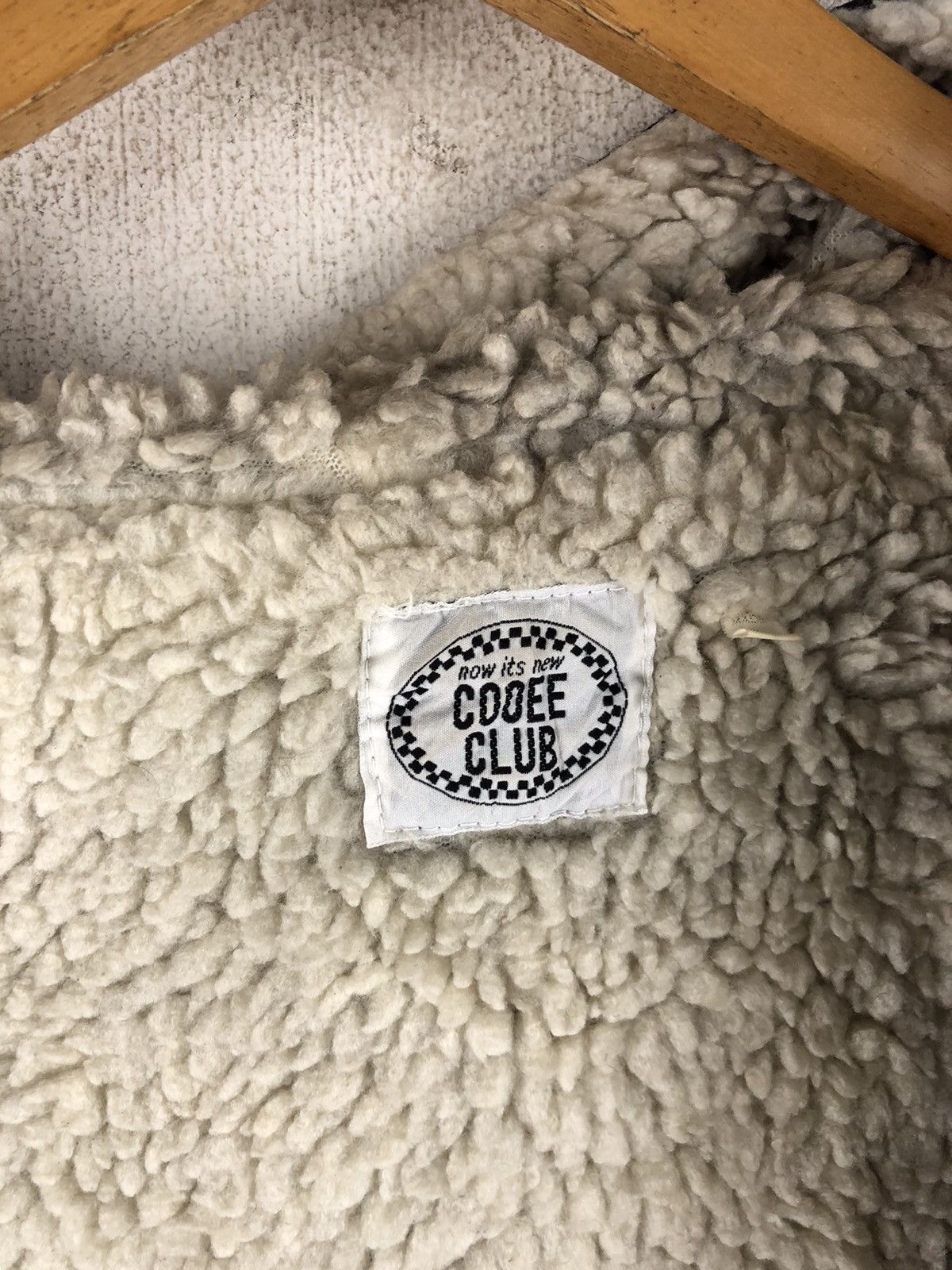 Japanese Brand 🔥CODEE CLUB WOOL SHERPA LINING HOODIEY BOMBER JACKET Size US L / EU 52-54 / 3 - 8 Thumbnail