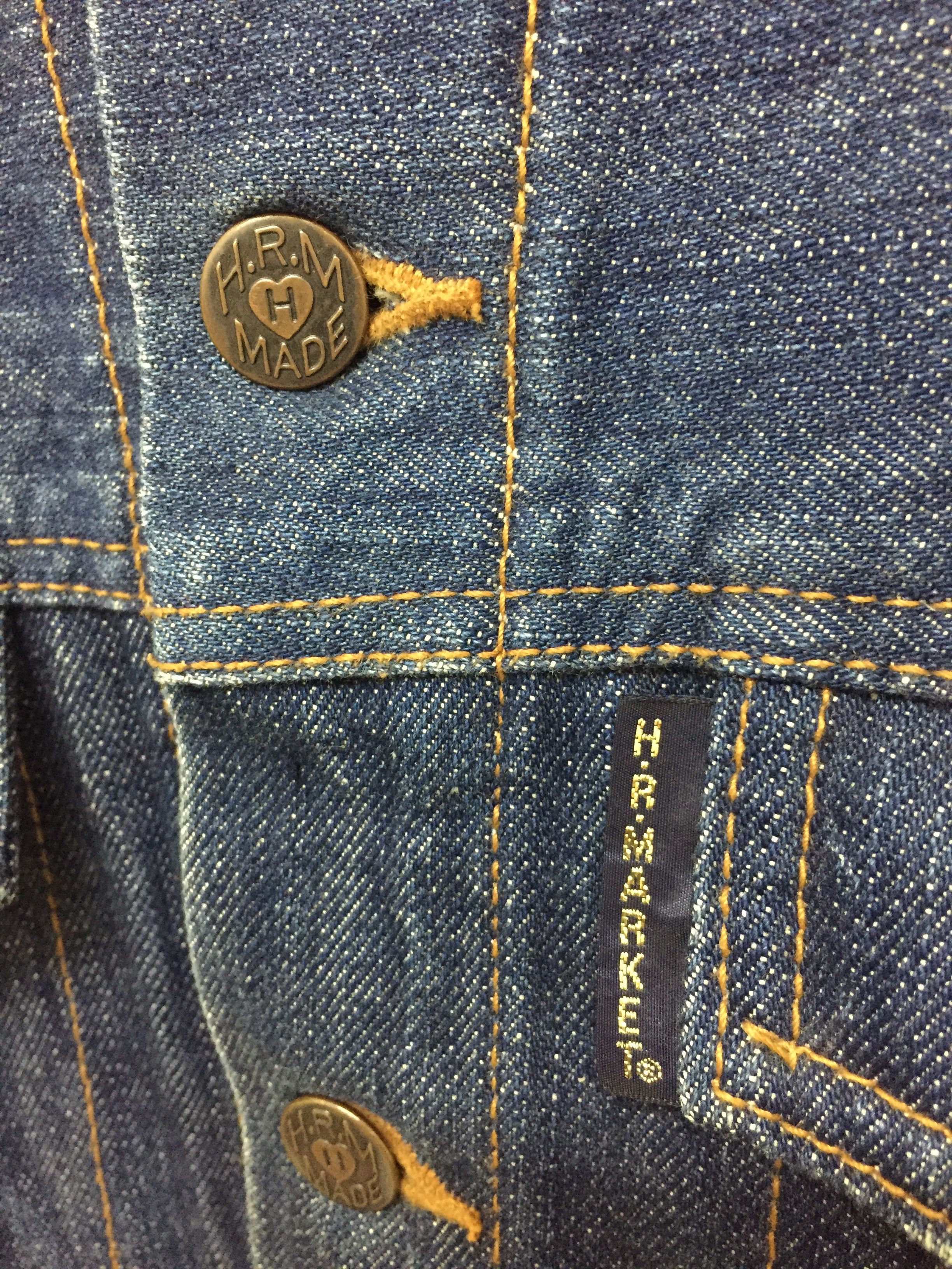 Blue Blue Japan Blue Blue Japan HR MARKET Indigo trucker jacket Size US M / EU 48-50 / 2 - 7 Thumbnail