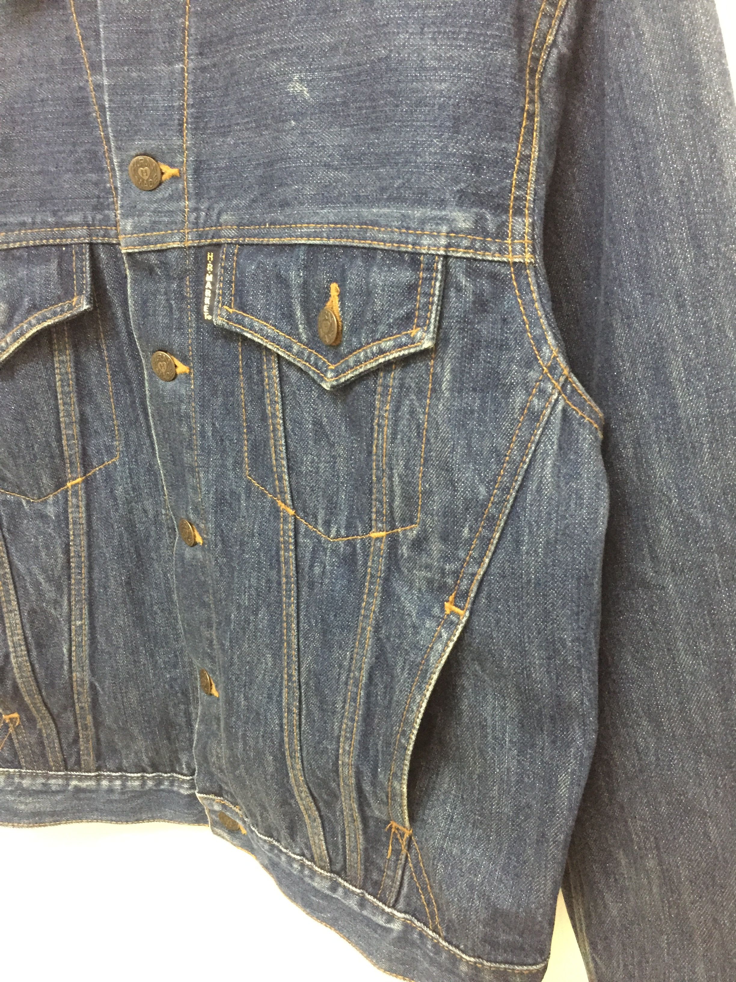 Blue Blue Japan Blue Blue Japan HR MARKET Indigo trucker jacket Size US M / EU 48-50 / 2 - 6 Thumbnail