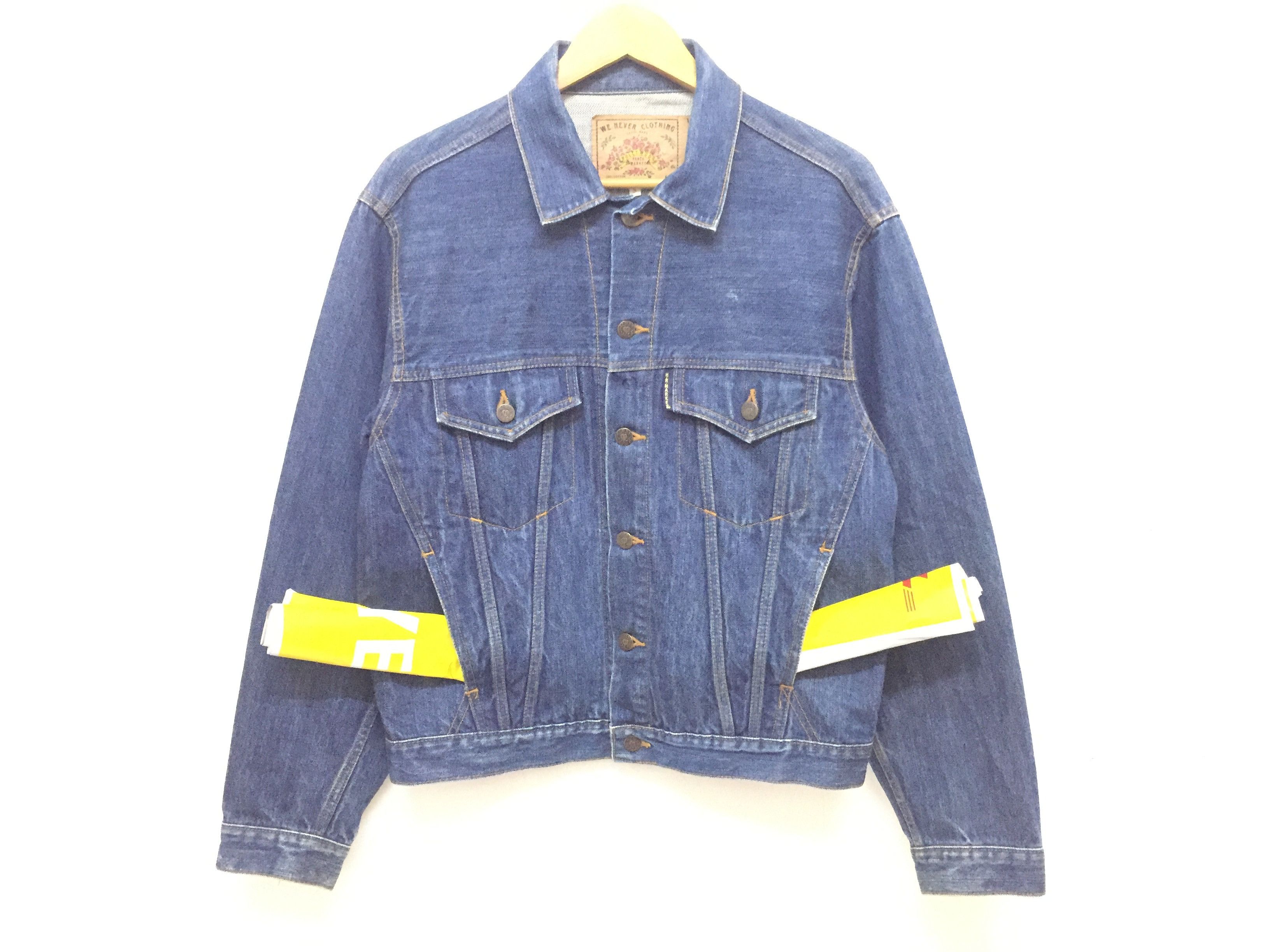 Blue Blue Japan Blue Blue Japan HR MARKET Indigo trucker jacket Size US M / EU 48-50 / 2 - 3 Thumbnail