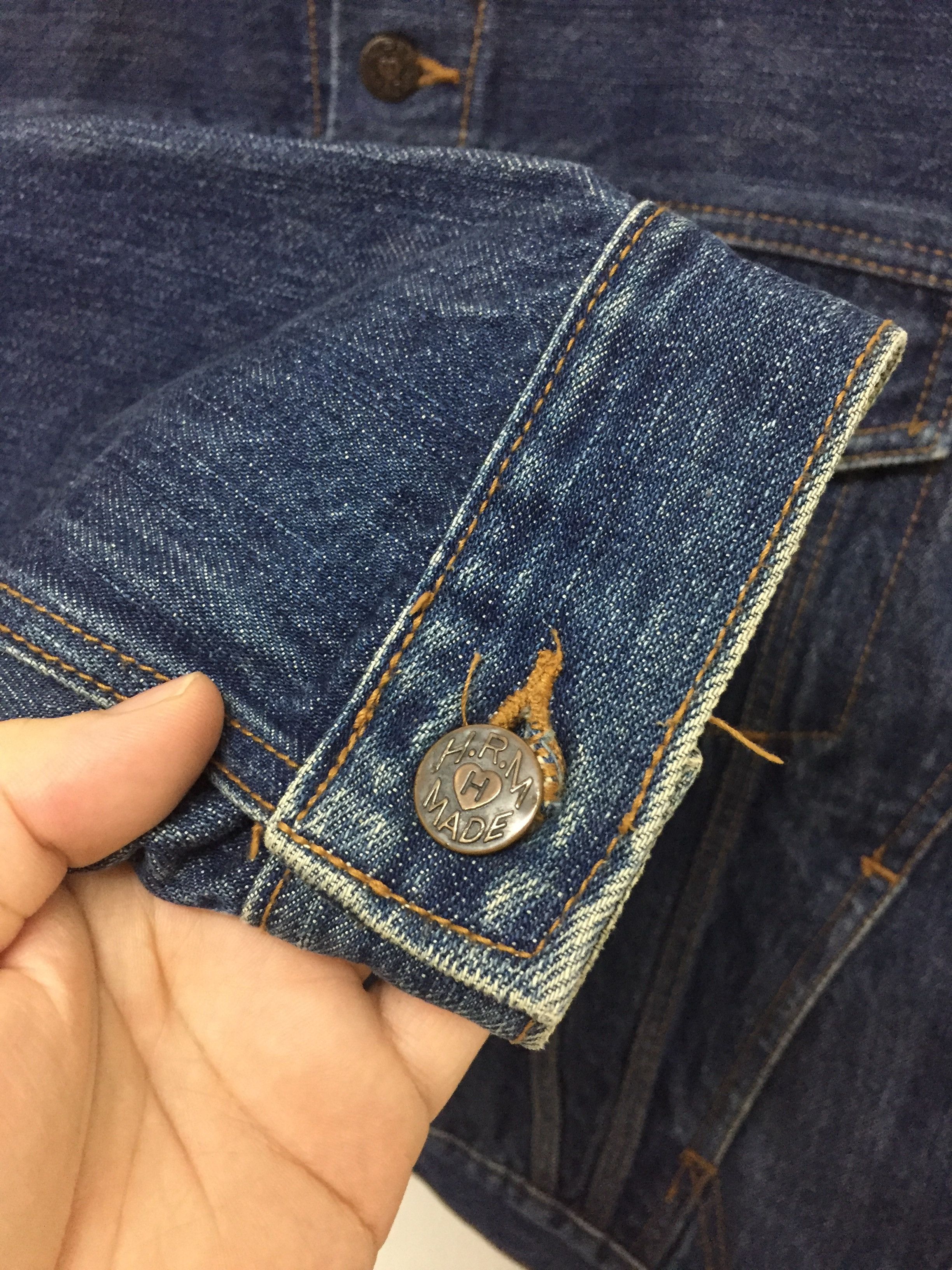 Blue Blue Japan Blue Blue Japan HR MARKET Indigo trucker jacket Size US M / EU 48-50 / 2 - 8 Thumbnail
