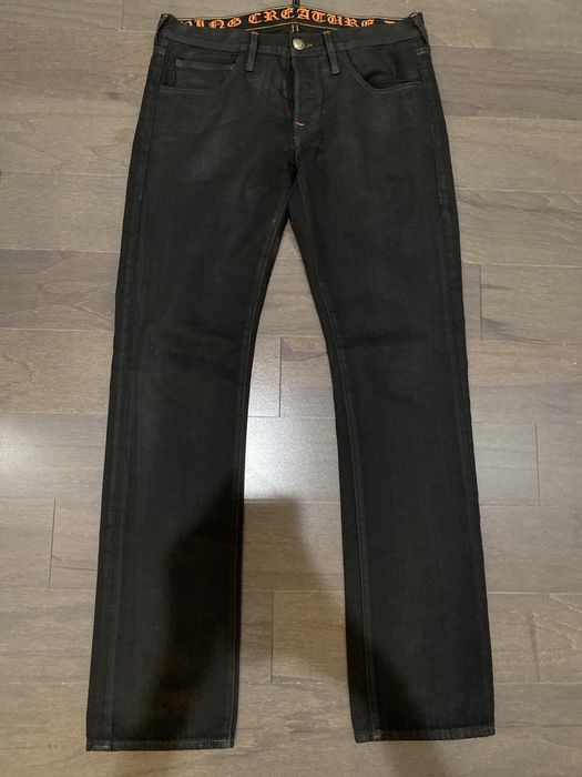 Vlone Sample Vlone Script Wax Denim | Grailed