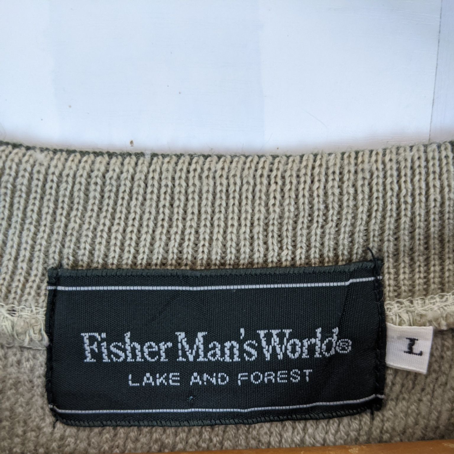 Japanese Brand Vintage FISHER MEN'S WORLD Japan Jumper Sweatshirt Size US L / EU 52-54 / 3 - 8 Thumbnail