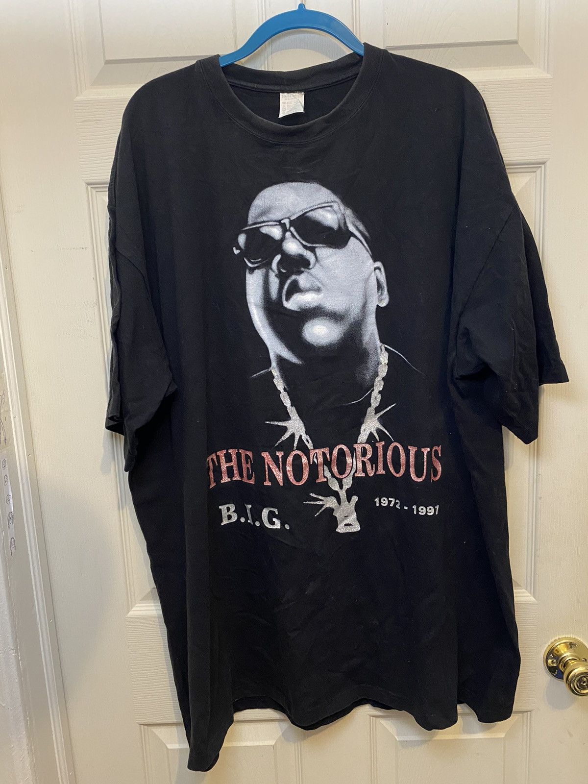 Rap Tees Vintage Notorious BIG 1997 RIP T-Shirt 4XL Size US XXL / EU 58 / 5 - 1 Thumbnail