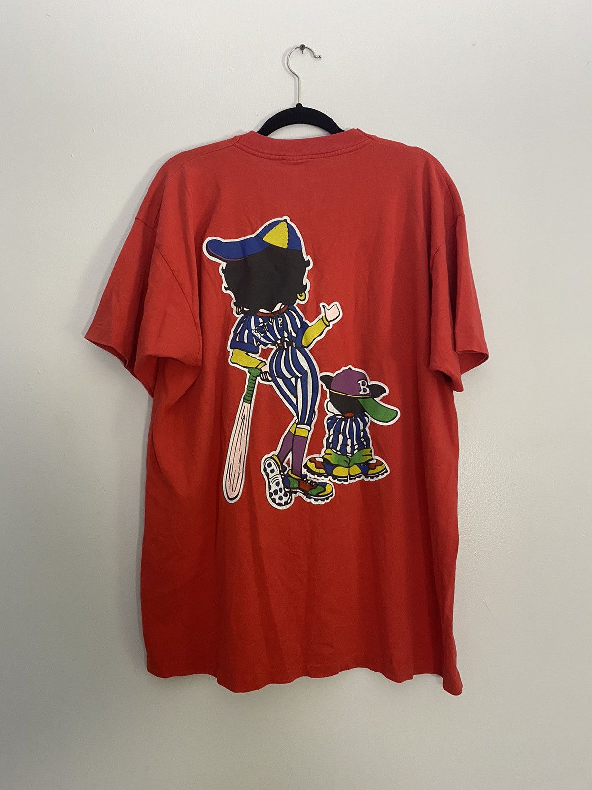 Cartoon Network Vintage 1994 Betty Boop Baseball T-Shirt Size US XXL / EU 58 / 5 - 2 Thumbnail
