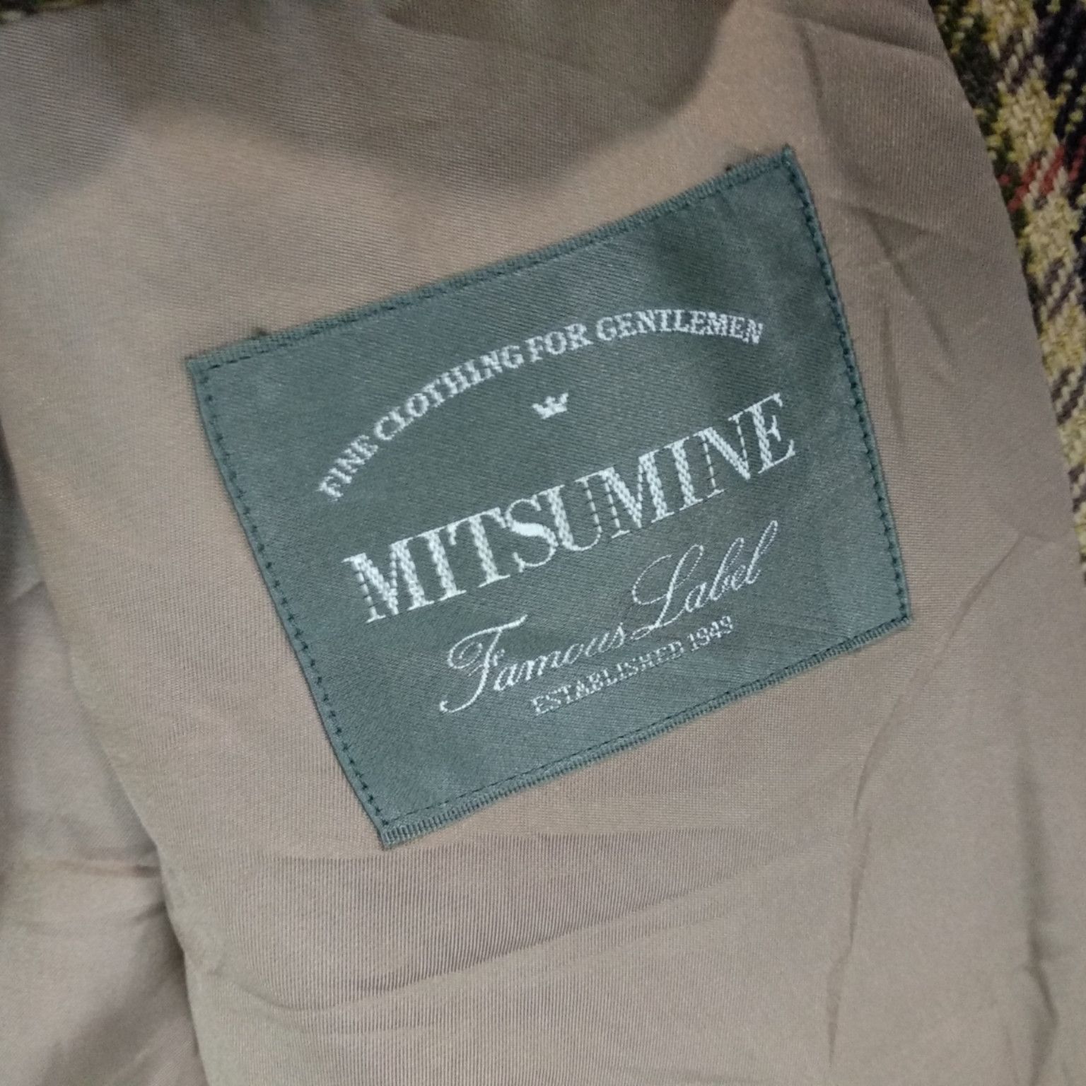 Crombie 90's CROMBIE Mitsumine Scotland Wool Blazer Smart Coat Size US M / EU 48-50 / 2 - 13 Thumbnail