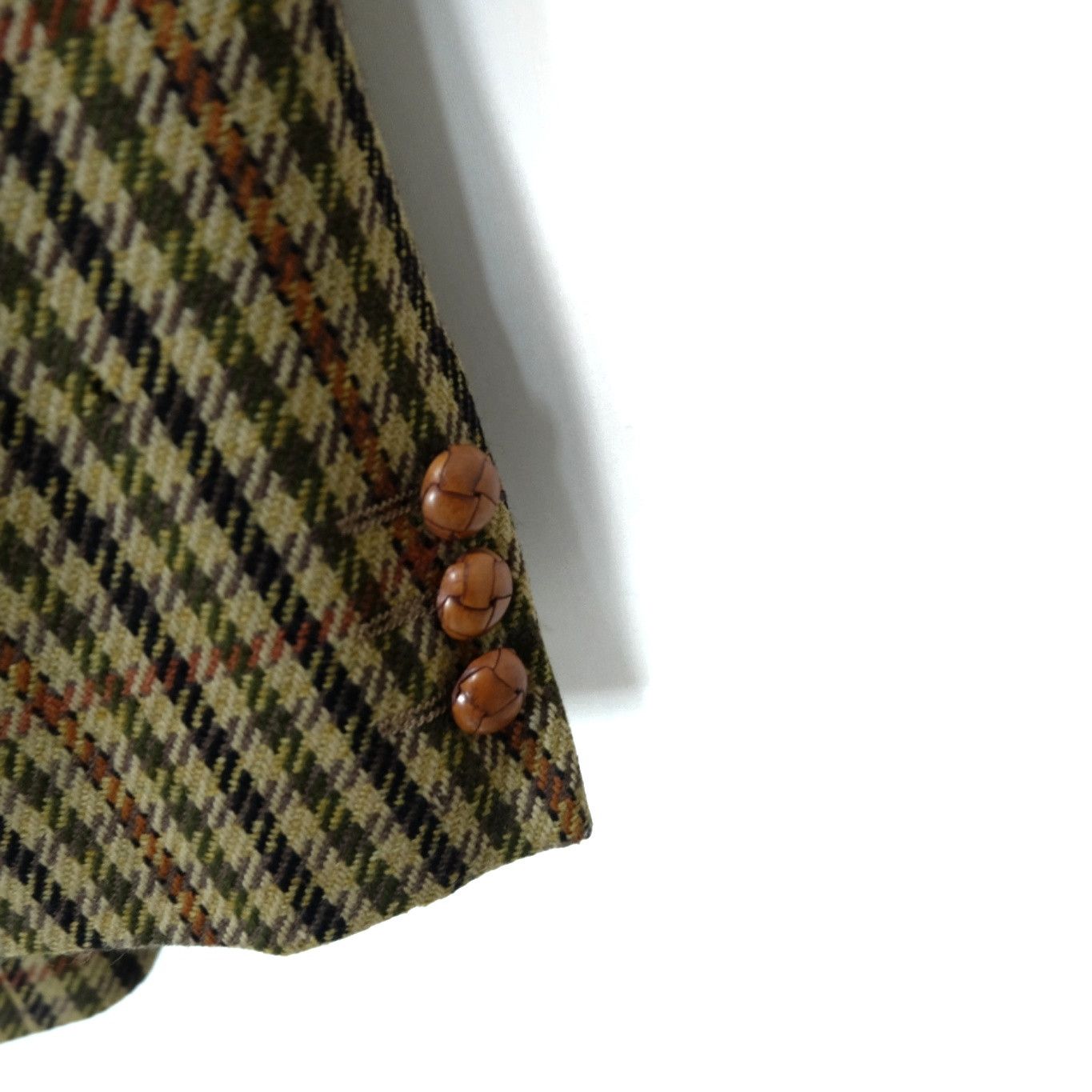 Crombie 90's CROMBIE Mitsumine Scotland Wool Blazer Smart Coat Size US M / EU 48-50 / 2 - 7 Thumbnail