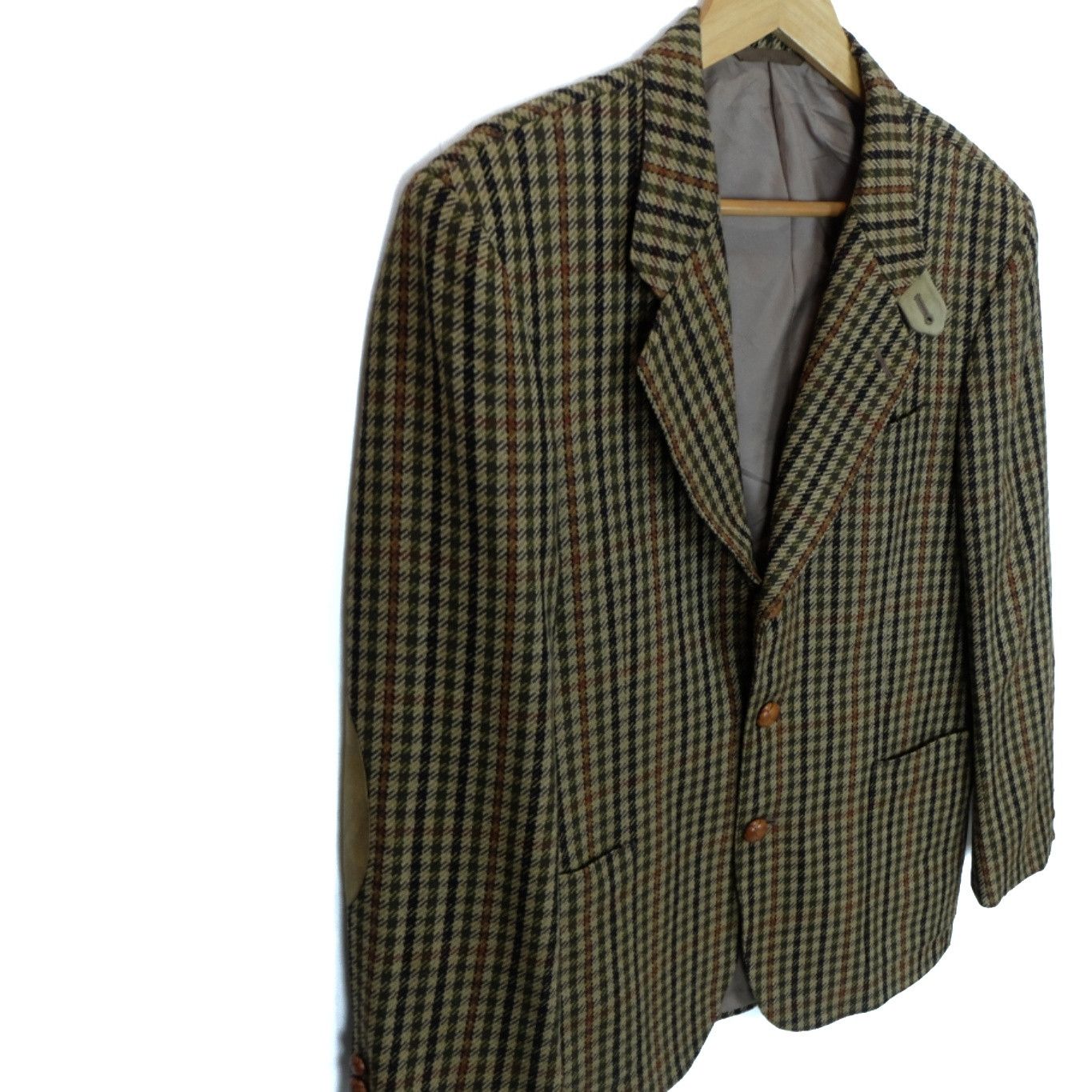 Crombie 90's CROMBIE Mitsumine Scotland Wool Blazer Smart Coat Size US M / EU 48-50 / 2 - 3 Thumbnail